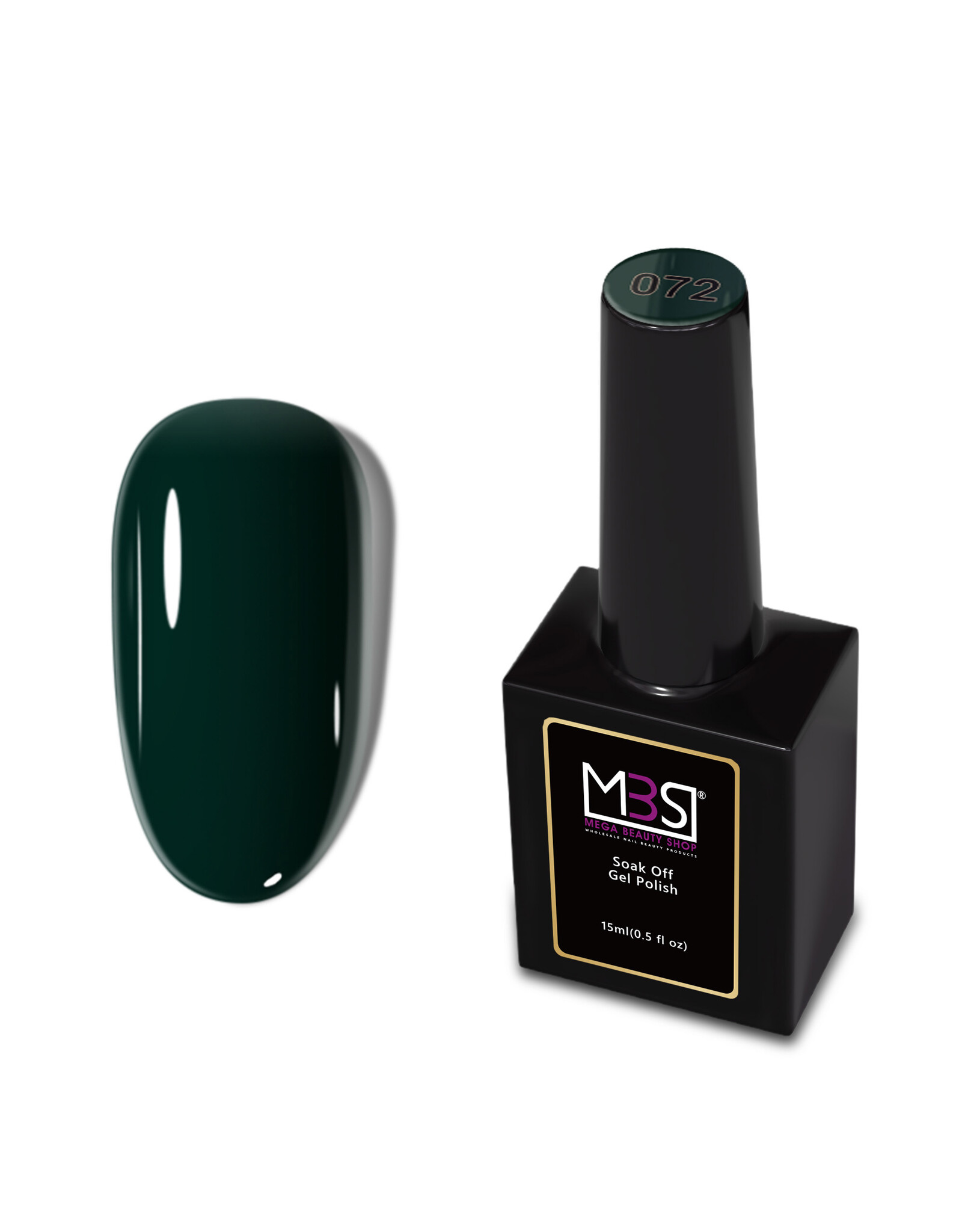 Mega Beauty Shop® Gel polish PRO 15ml. TPO free (072)