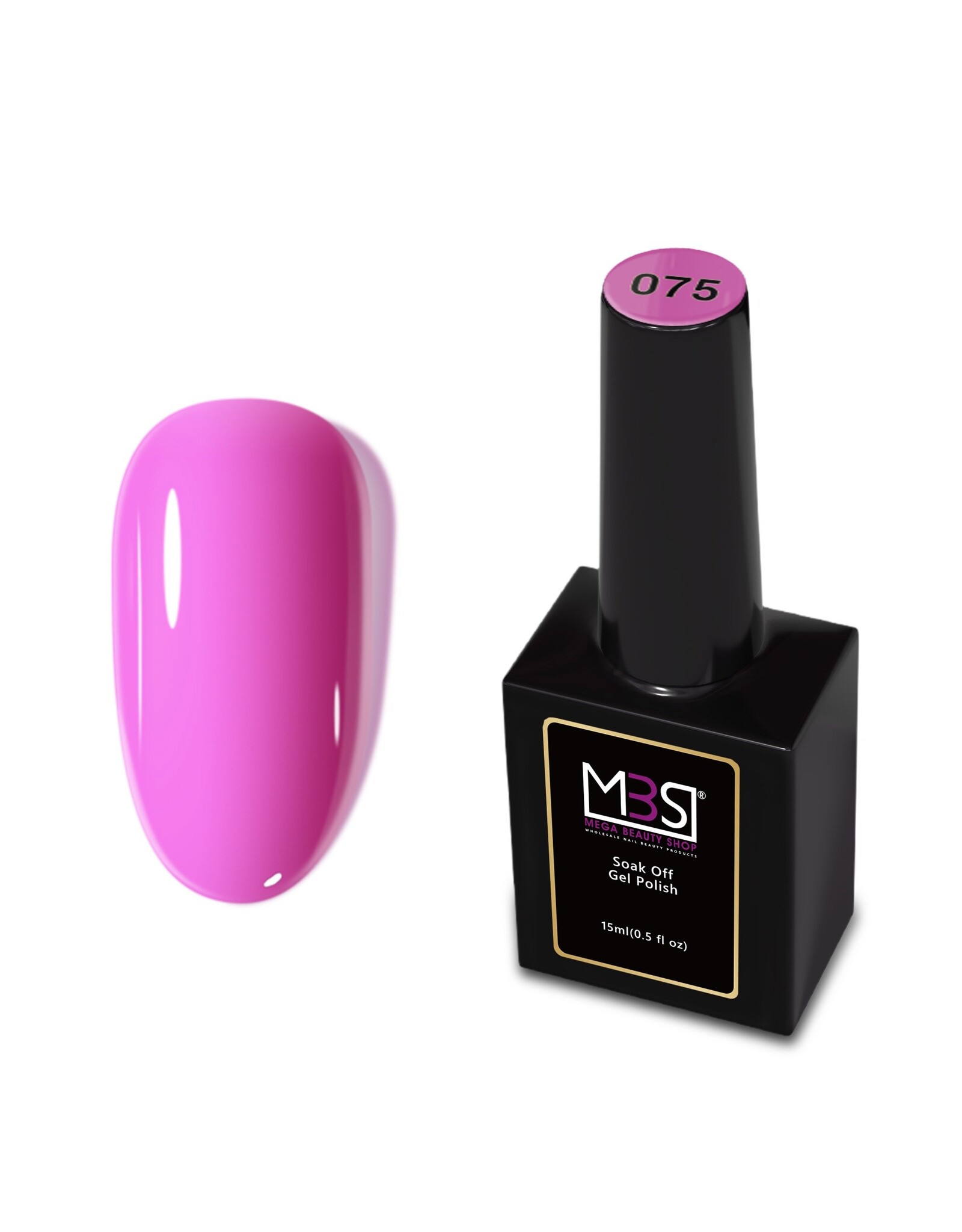 Mega Beauty Shop® Gel polish PRO 15ml. TPO free (075)