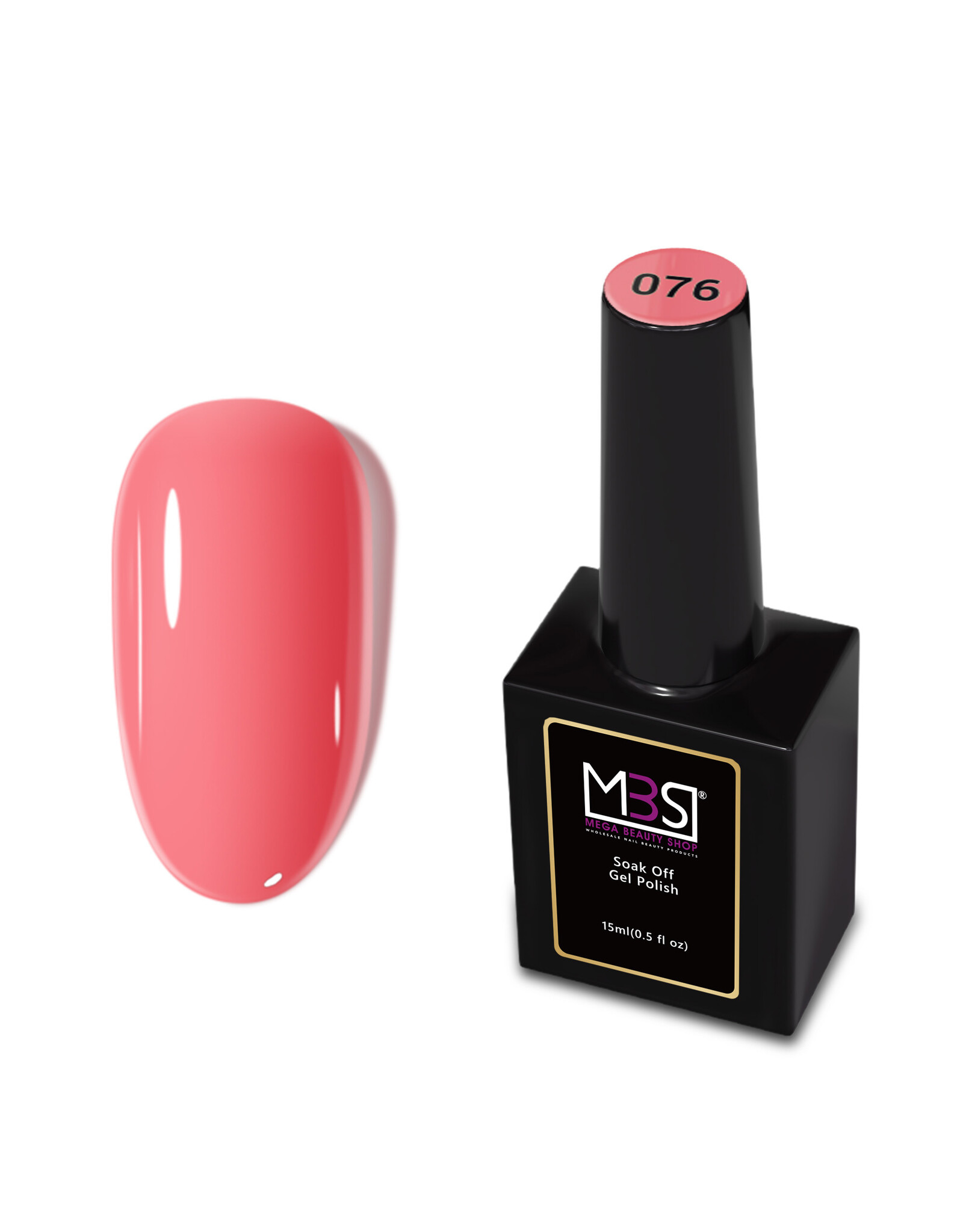 Mega Beauty Shop® Gel polish PRO 15ml. TPO free (076)