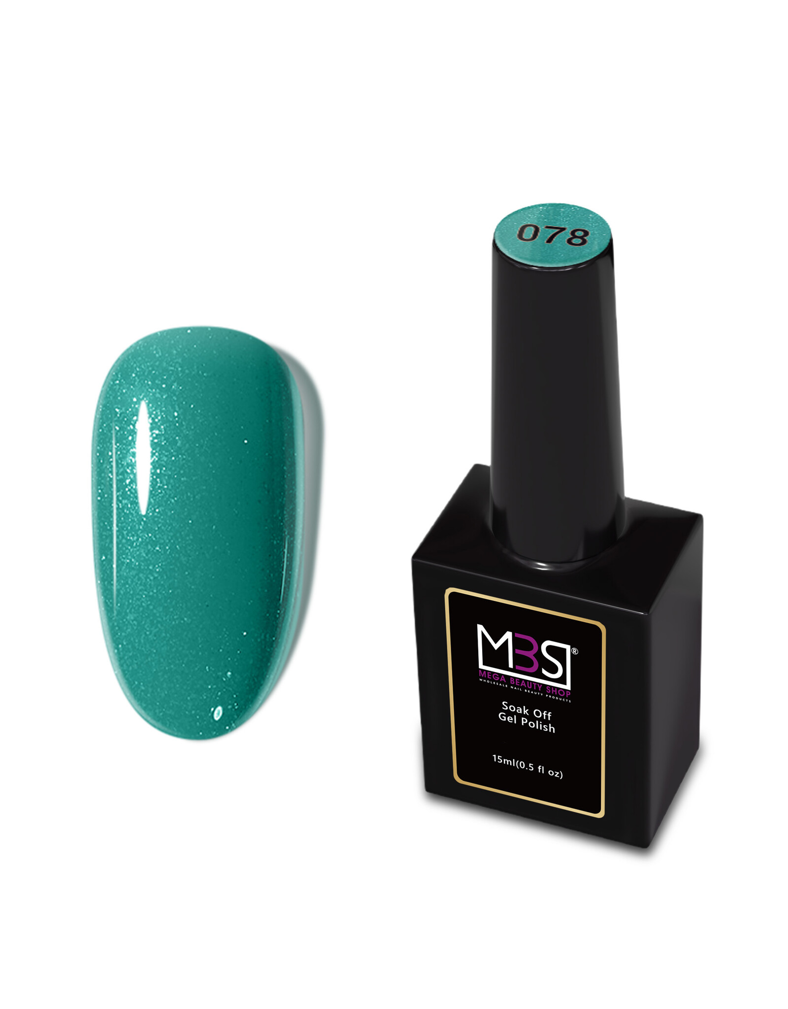 Mega Beauty Shop® Gel polish PRO 15ml. TPO free (078)