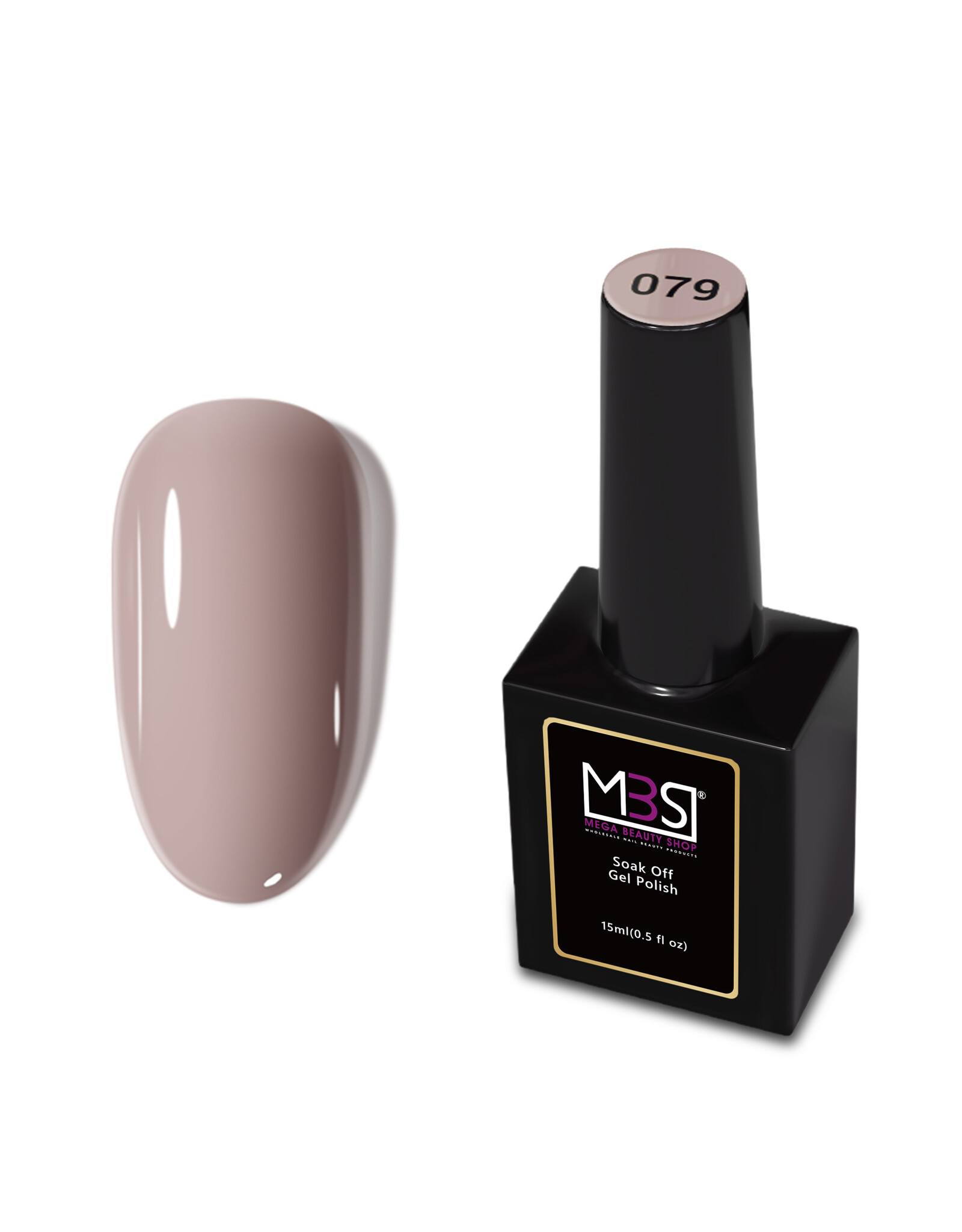 Mega Beauty Shop® Gel polish PRO 15ml. TPO free (079)