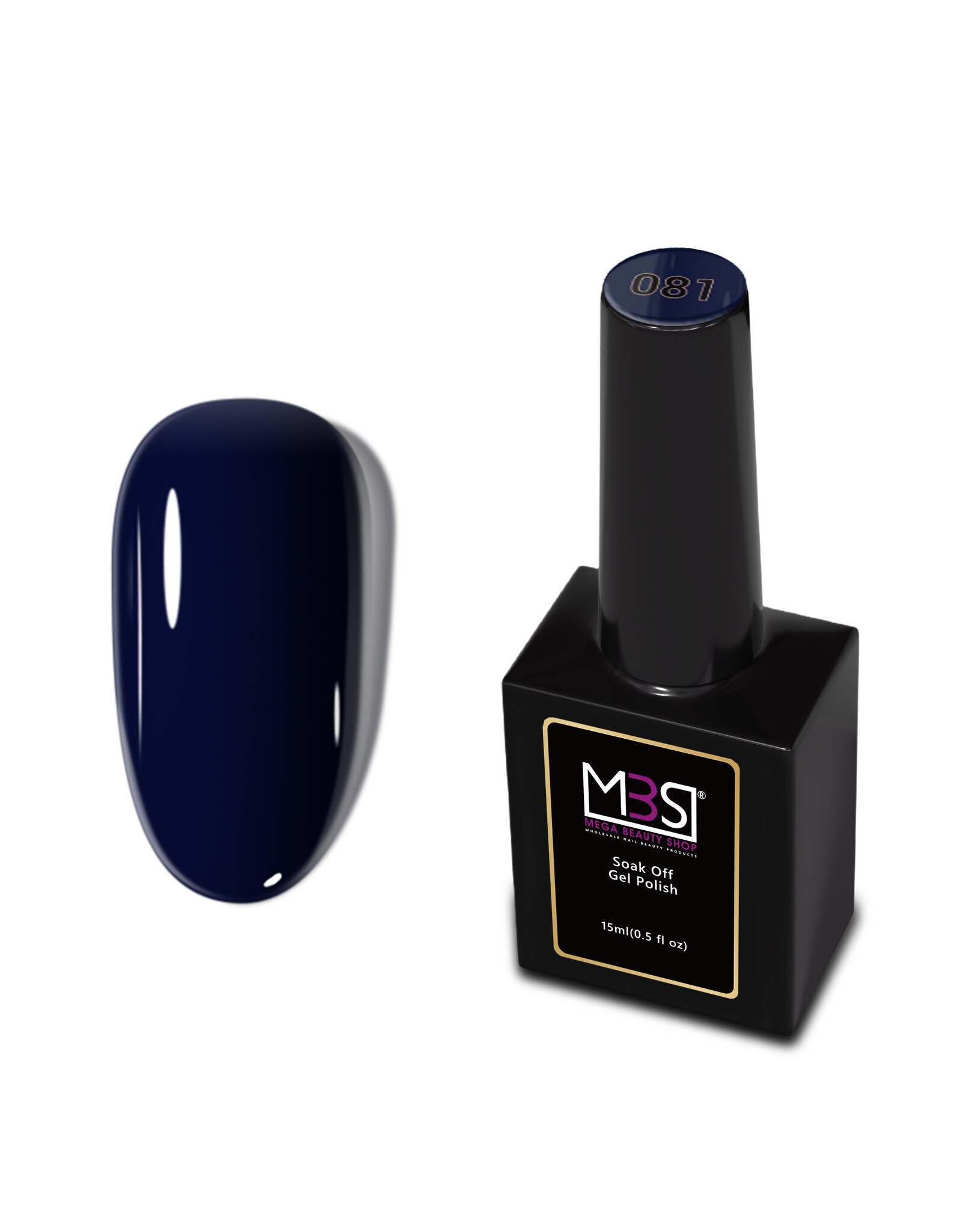 Mega Beauty Shop® Gel polish PRO 15ml. TPO free (081)