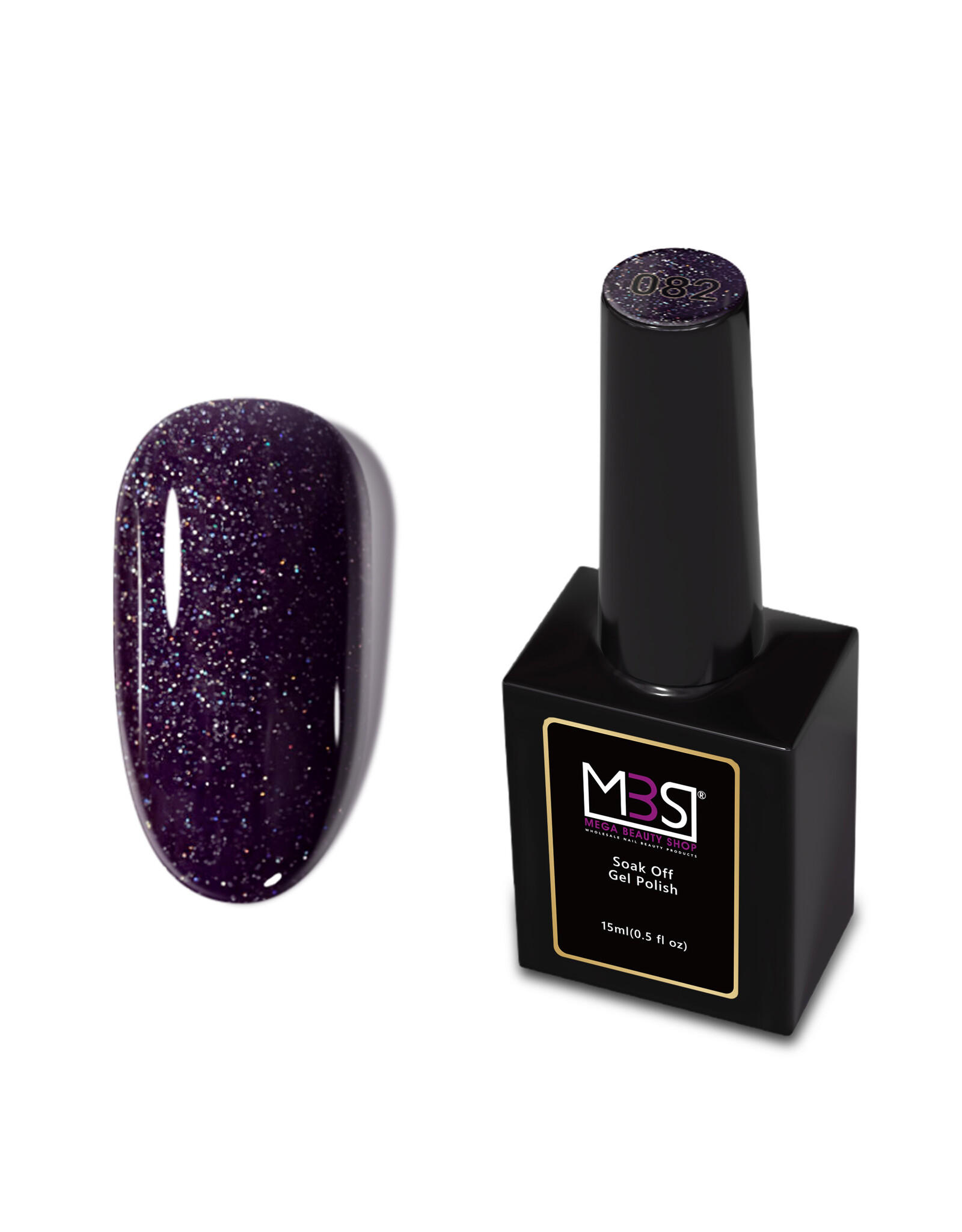 Mega Beauty Shop® Gel polish PRO 15ml. TPO free (082)