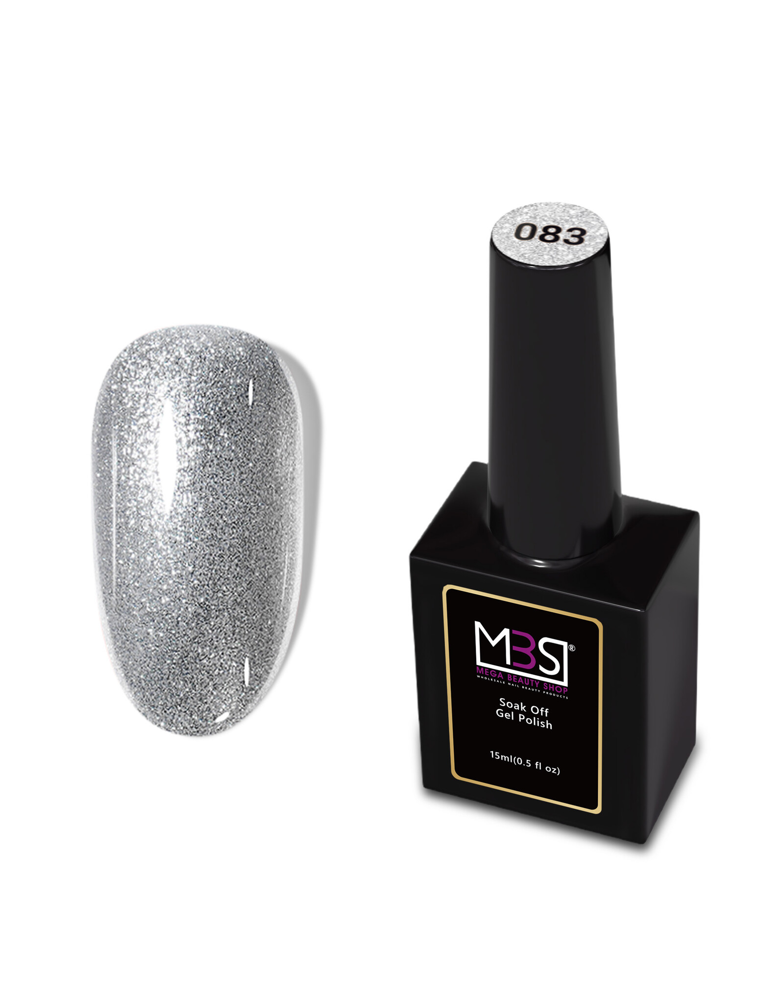 Mega Beauty Shop® Gel polish PRO 15ml. TPO free (083)