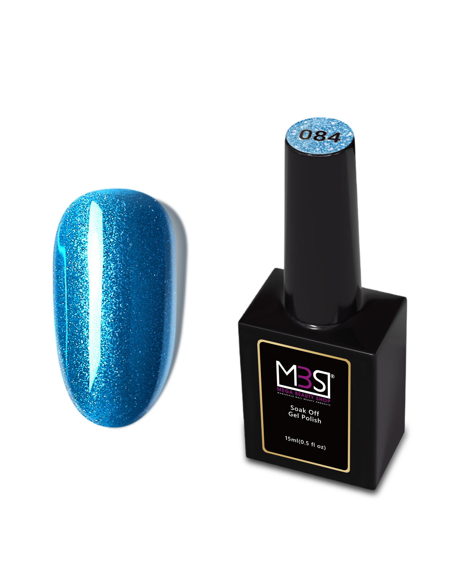 Mega Beauty Shop® Gel polish PRO 15ml.  TPO free (084)