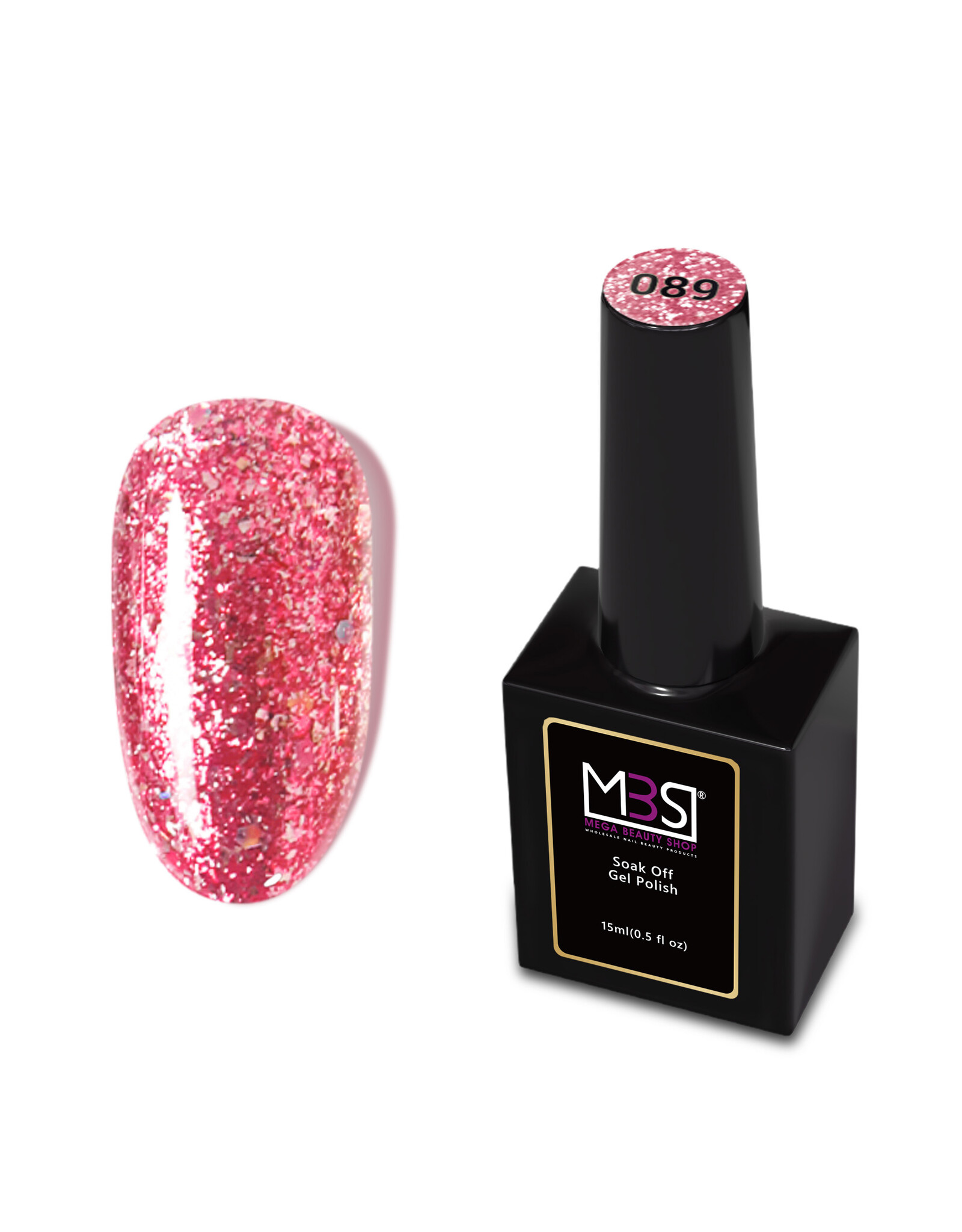 Mega Beauty Shop® Gel polish PRO 15ml. TPO free (089)