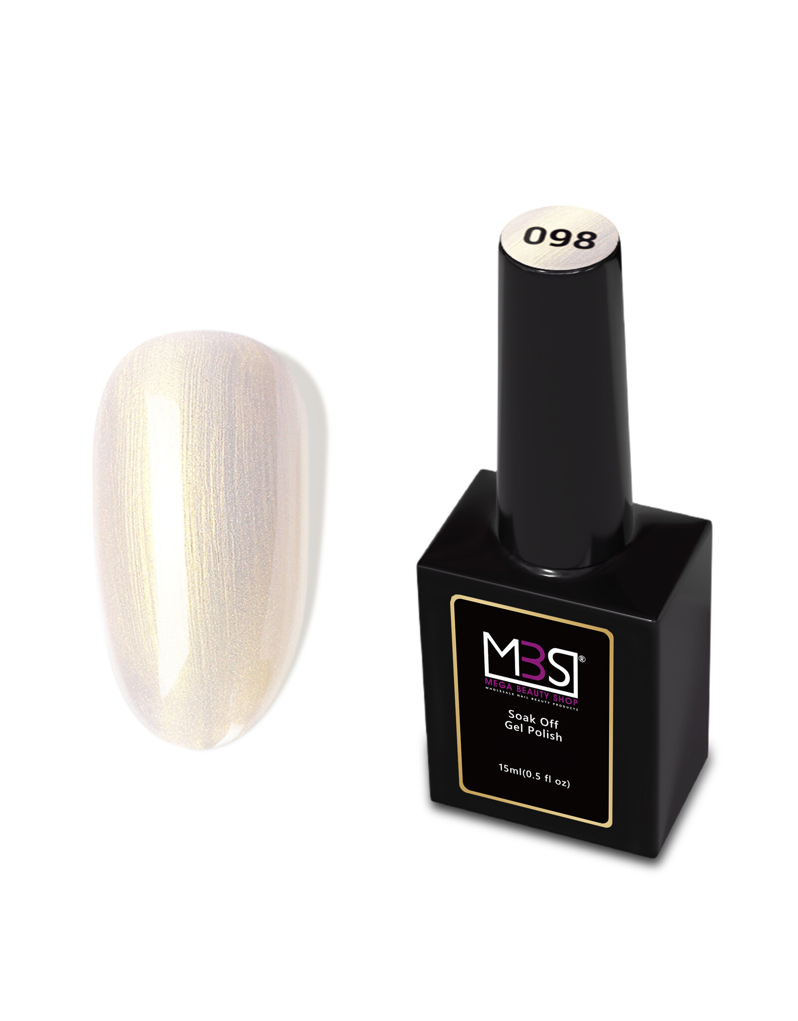 Mega Beauty Shop® Gel polish PRO 15ml. TPO free (098)