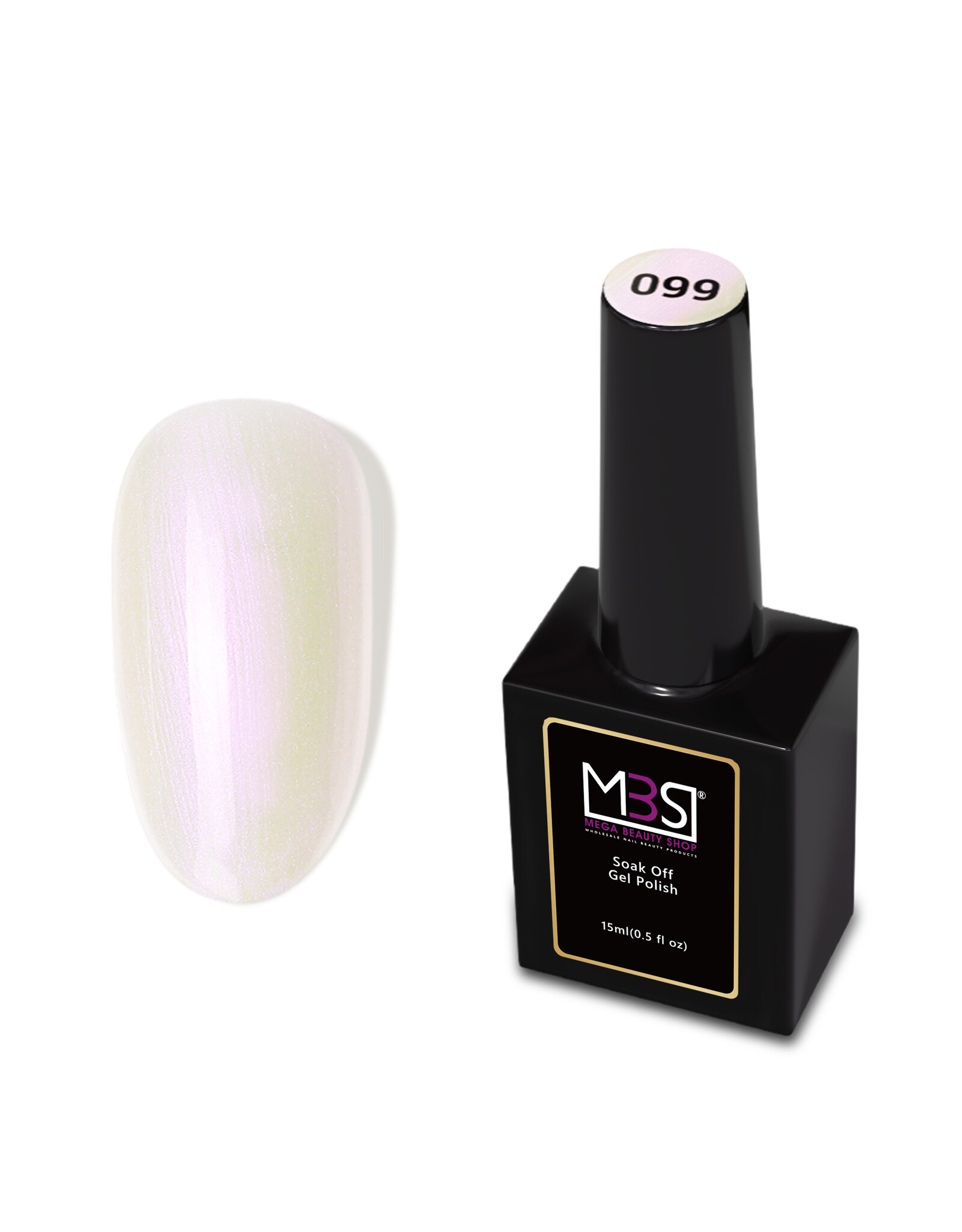 Mega Beauty Shop® Gel polish PRO 15ml.  TPO free (099)