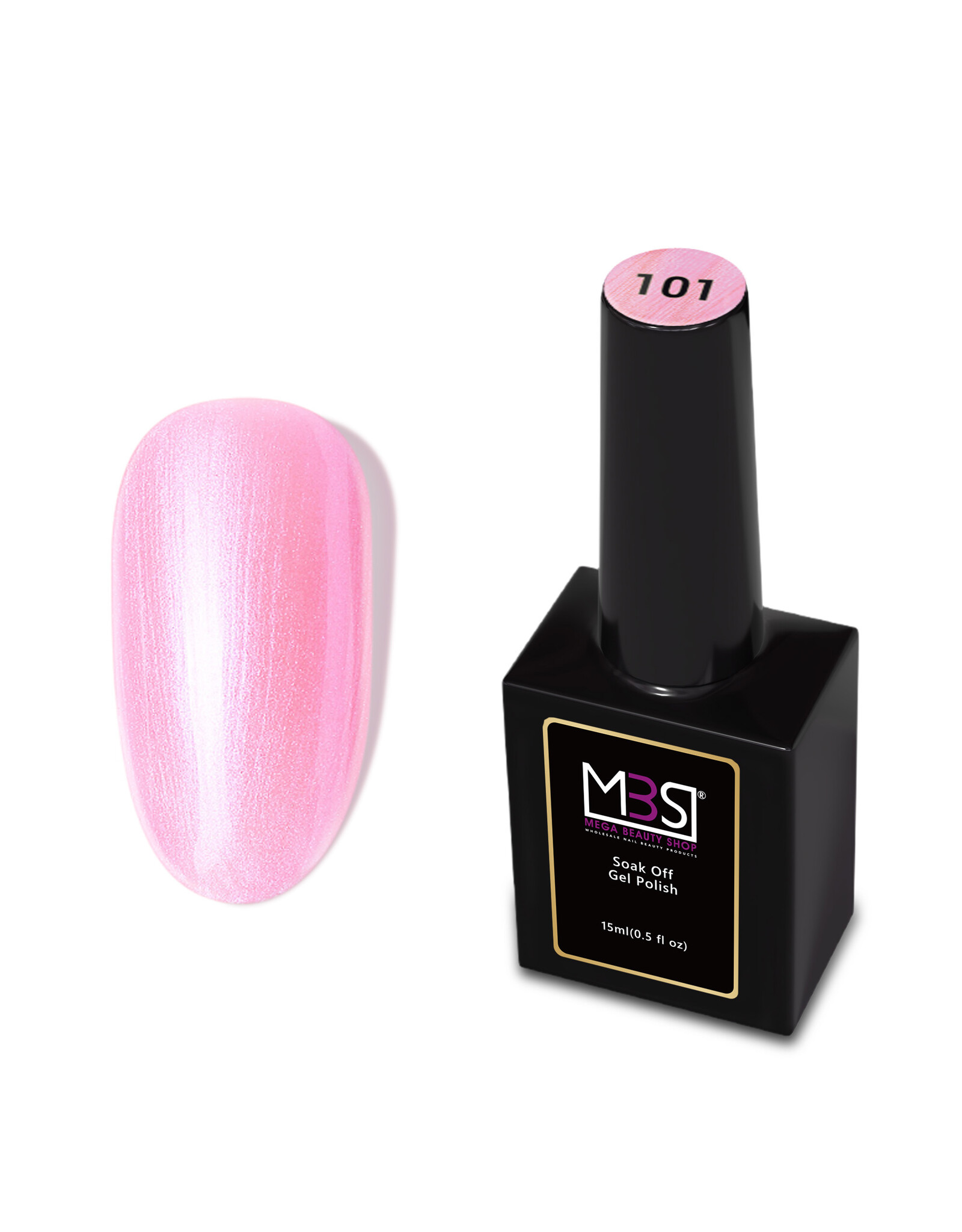 Mega Beauty Shop® Gel polish PRO 15ml. TPO free (101)