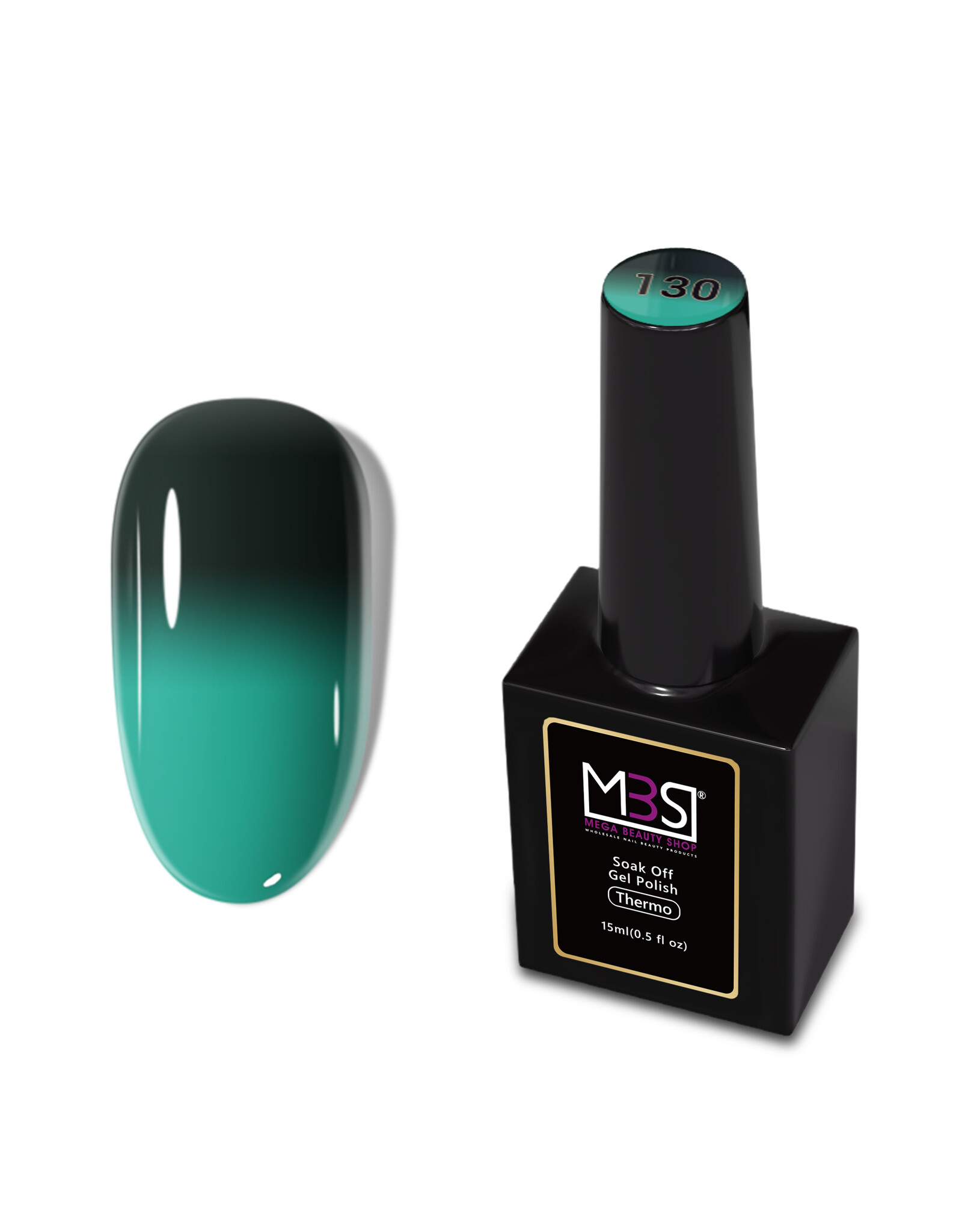 Mega Beauty Shop® Thermo gel polish 15ml.  TPO free (130)