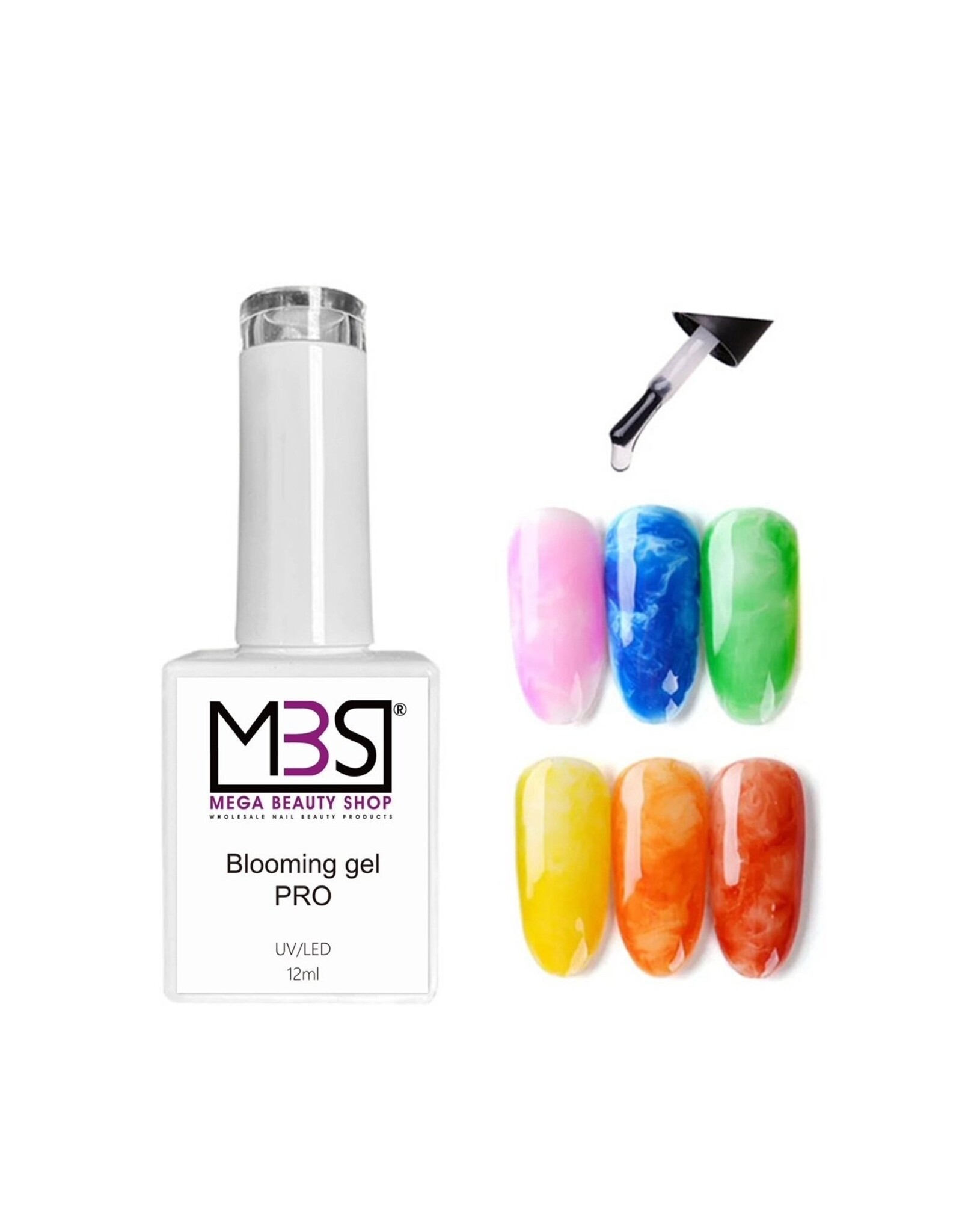 Mega Beauty Shop® Blooming gel 12ml.HEMA & TPO free