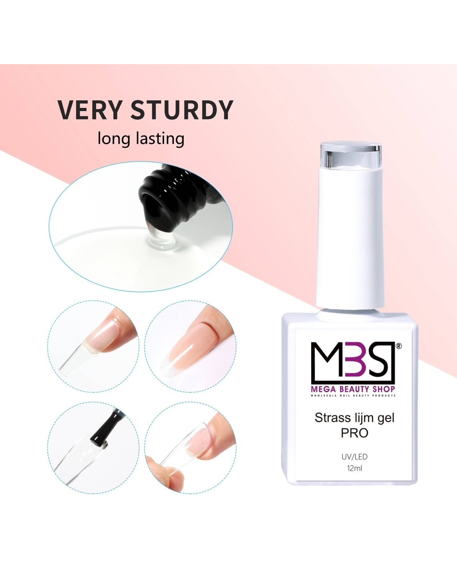 Mega Beauty Shop® Nails Gem Gel12ml. PRO