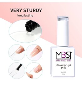Mega Beauty Shop® Nails Gem Gel 12ml. HEMA & TPO free