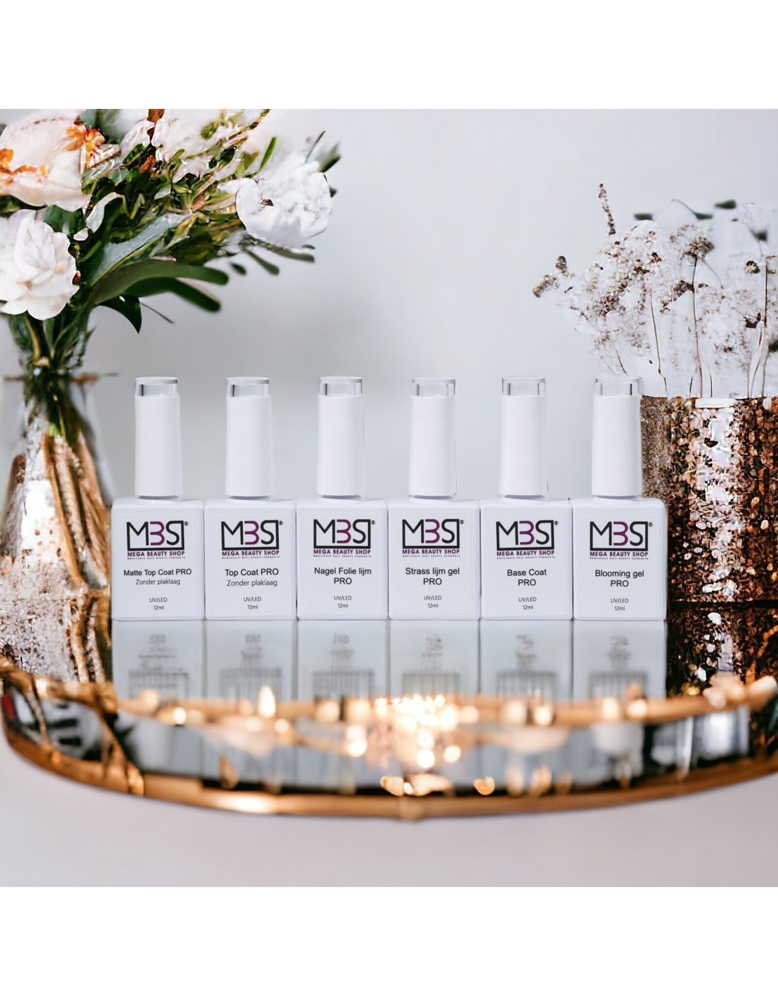 Mega Beauty Shop® Base coat 12ml. PRO HEMA & TPO free