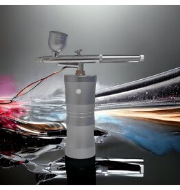 Mega Beauty Shop® Airbrush nail  machine Grijs