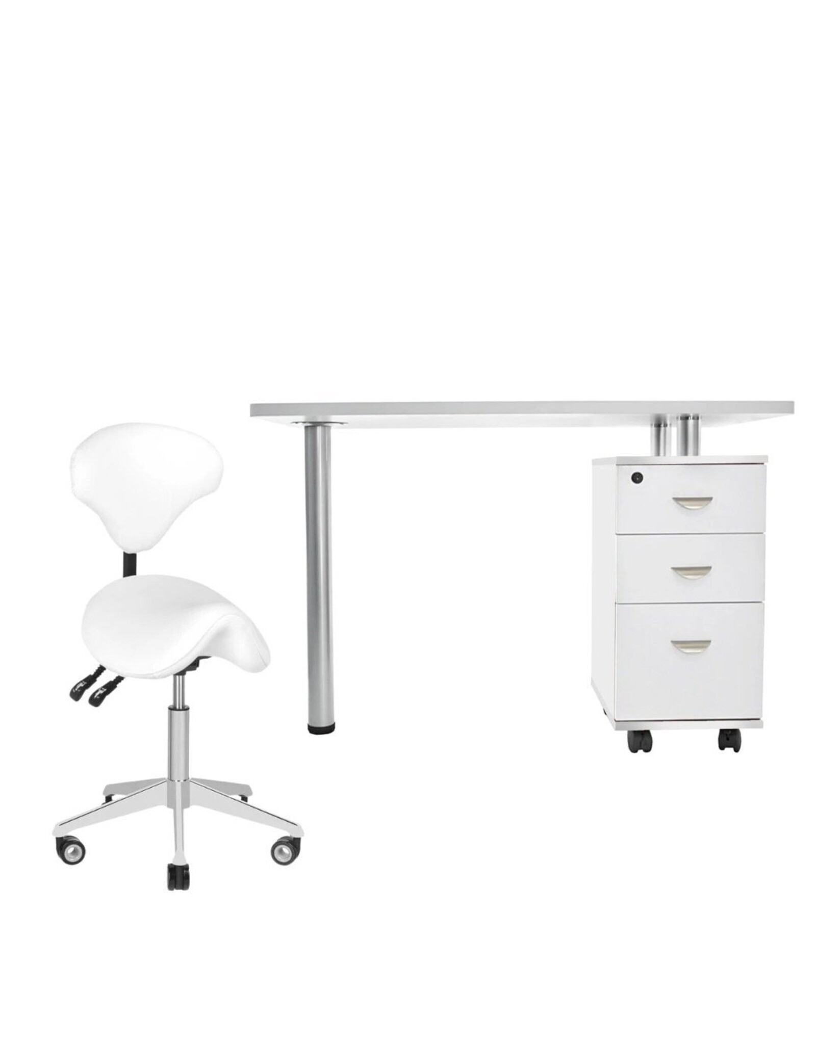 Mega Beauty Shop® Manicuretafel INCL. werkstoel  (02)