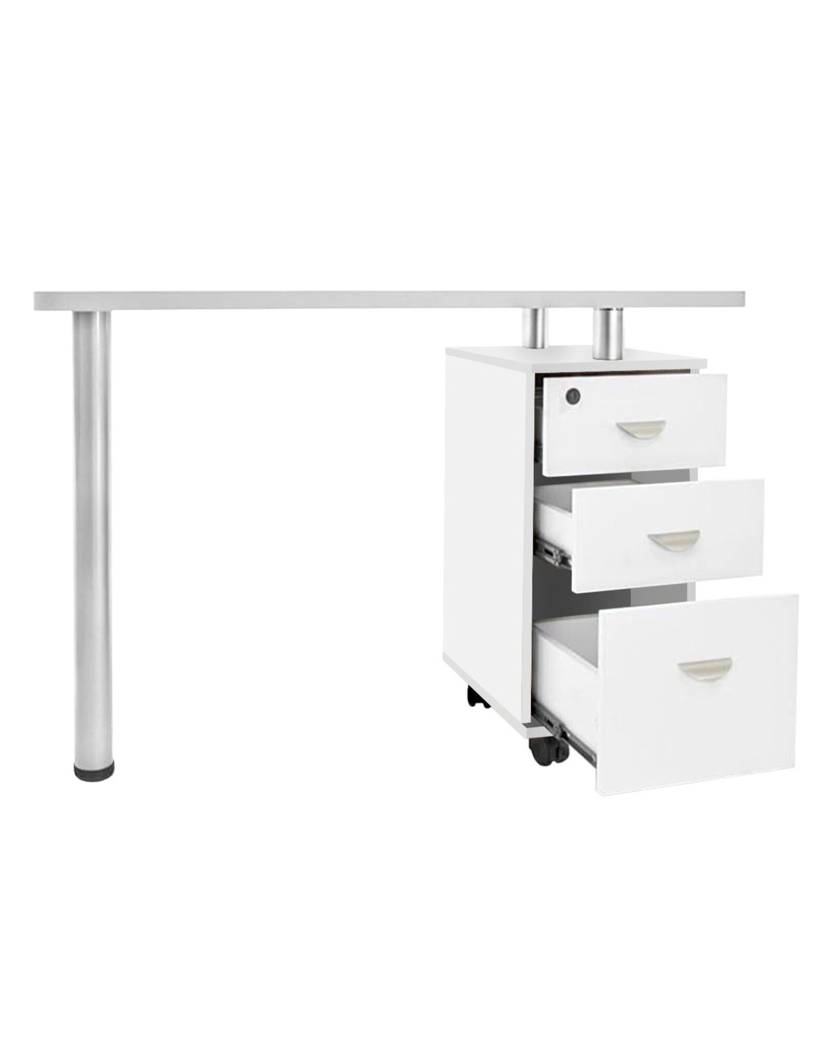 Mega Beauty Shop® Manicuretafel INCL. werkstoel  (02)