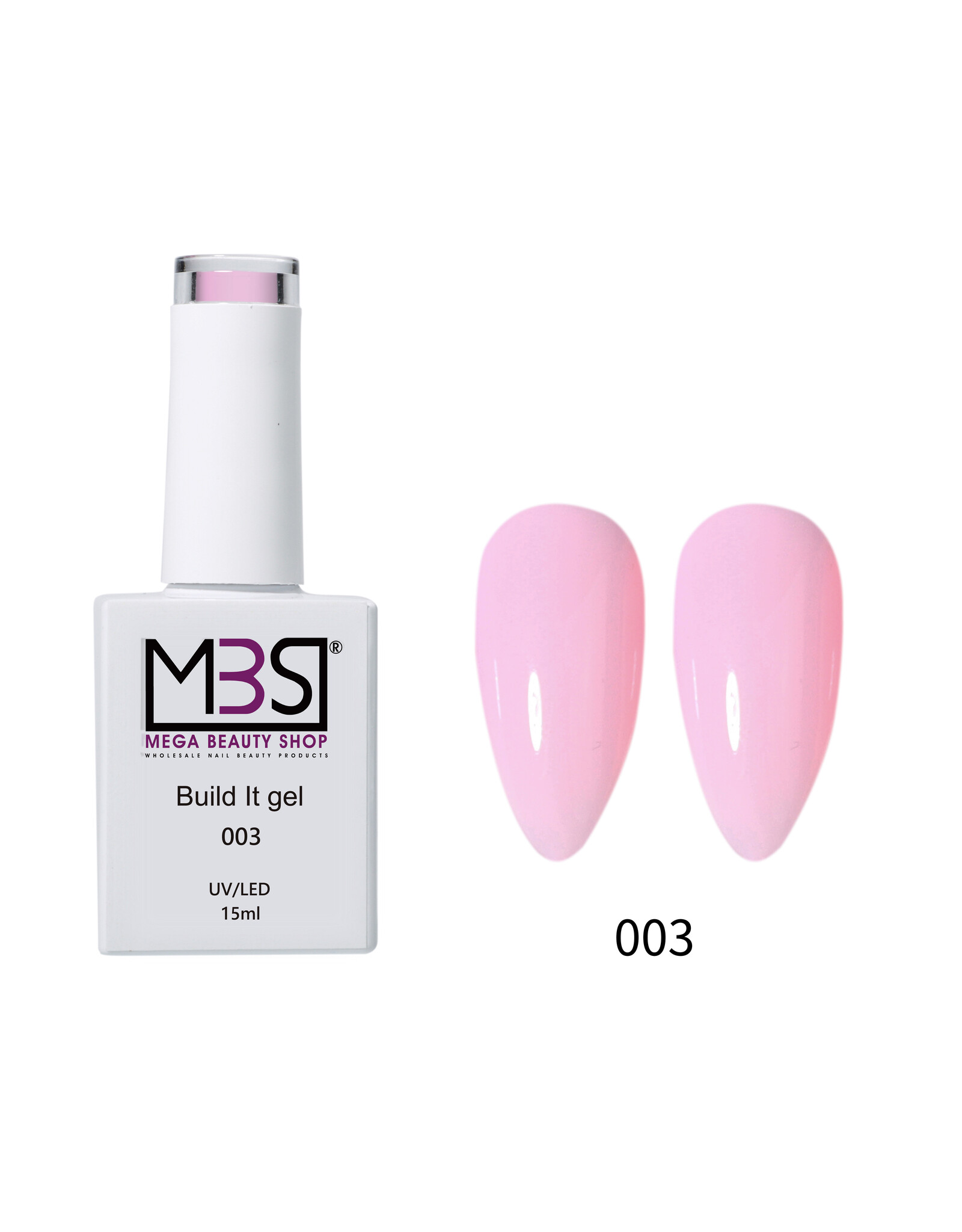 Mega Beauty Shop® Biab gel/Build It gel HEMA & TPO free (003)