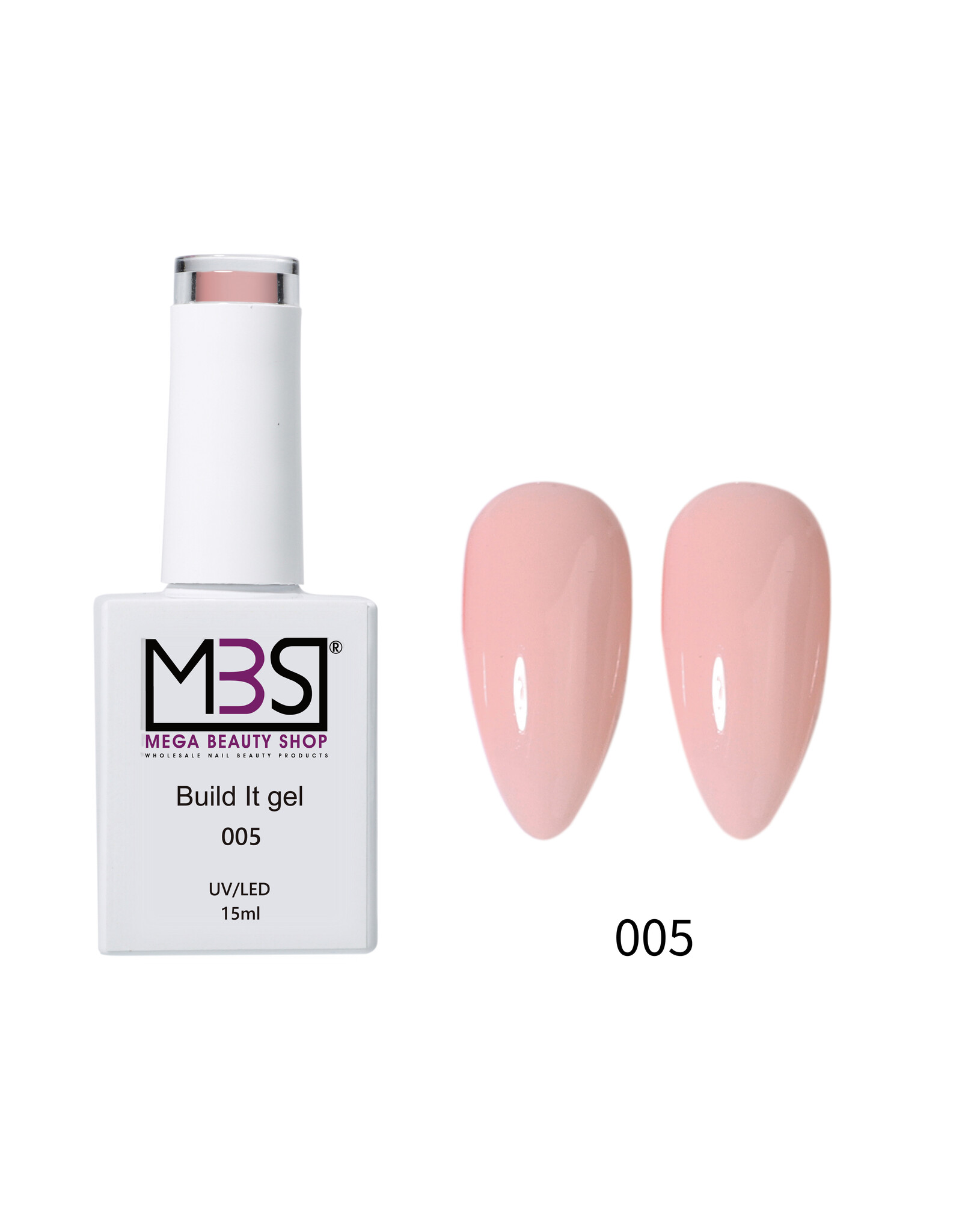 Mega Beauty Shop® Biab gel/Build It gel HEMA & TPO free (005)