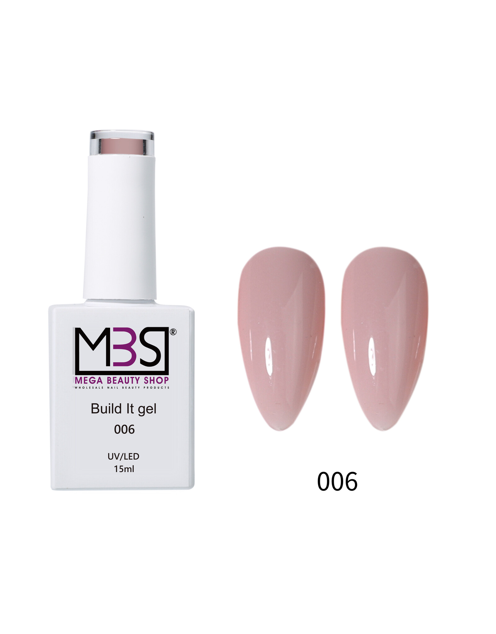 Mega Beauty Shop® Biab gel/Build It gel HEMA & TPO free (006)