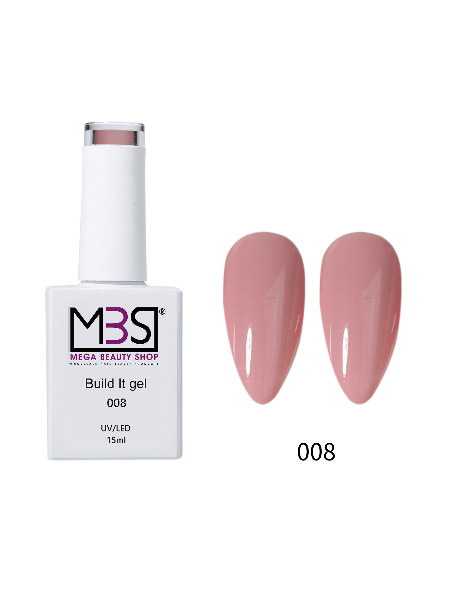 Mega Beauty Shop® Biab gel/Build It gel HEMA & TPO free (008)