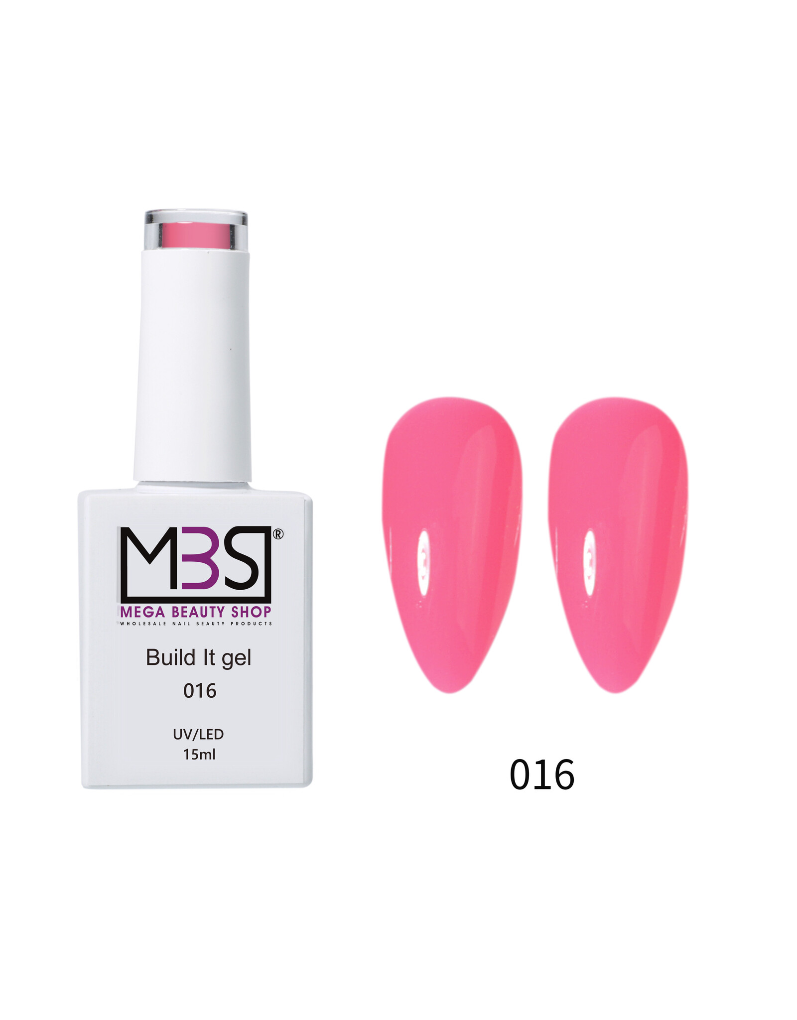 Mega Beauty Shop® Biab gel/Build It gel HEMA & TPO free (016)