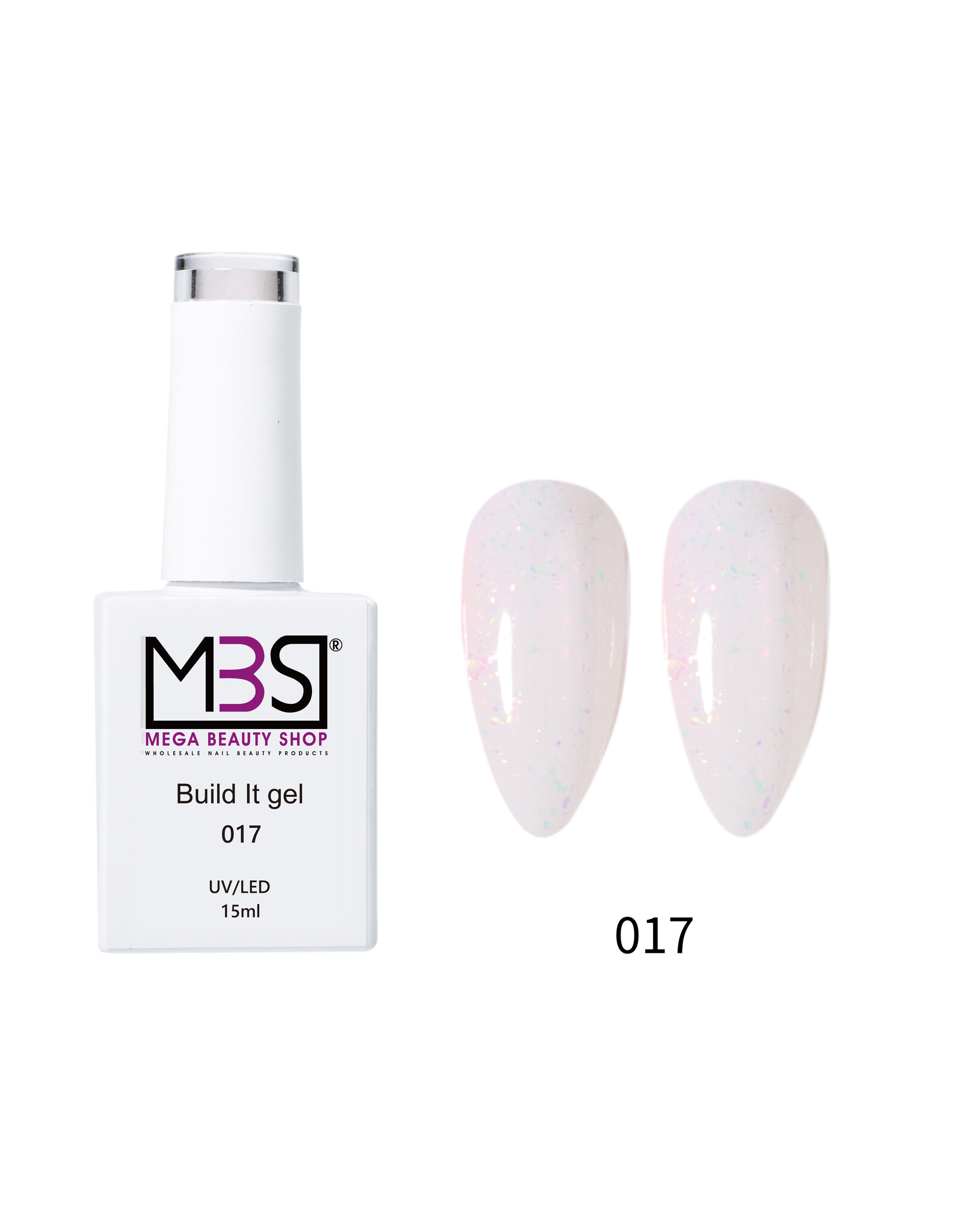 Mega Beauty Shop® Biab gel/Build It gel HEMA & TPO free (017)