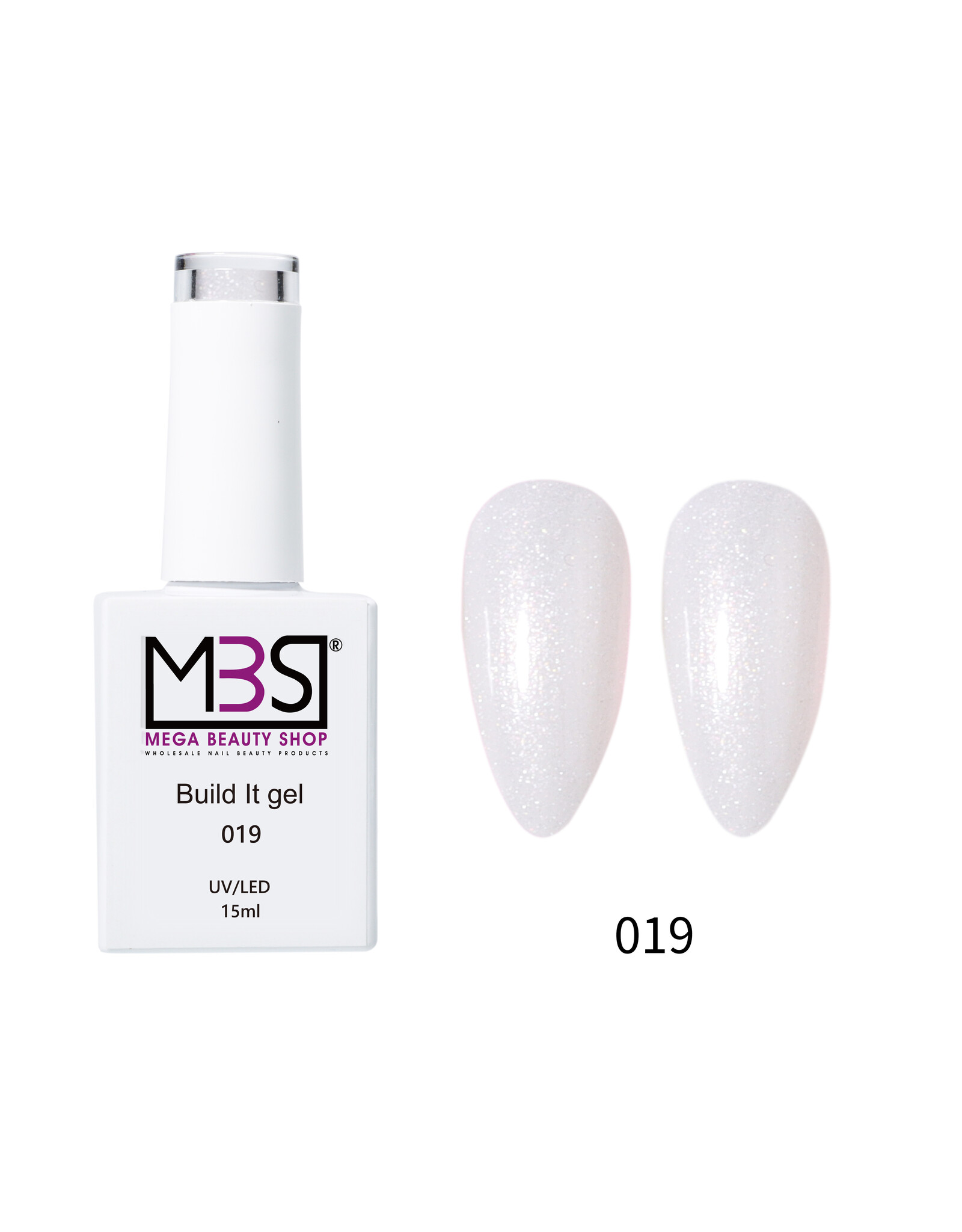 Mega Beauty Shop® Biab gel/Build It gel HEMA & TPO free (019)