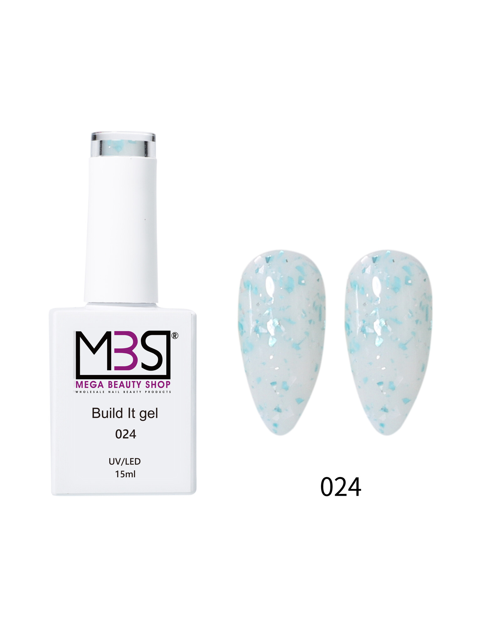 Mega Beauty Shop® Biab gel/Build It gel HEMA & TPO free (024)