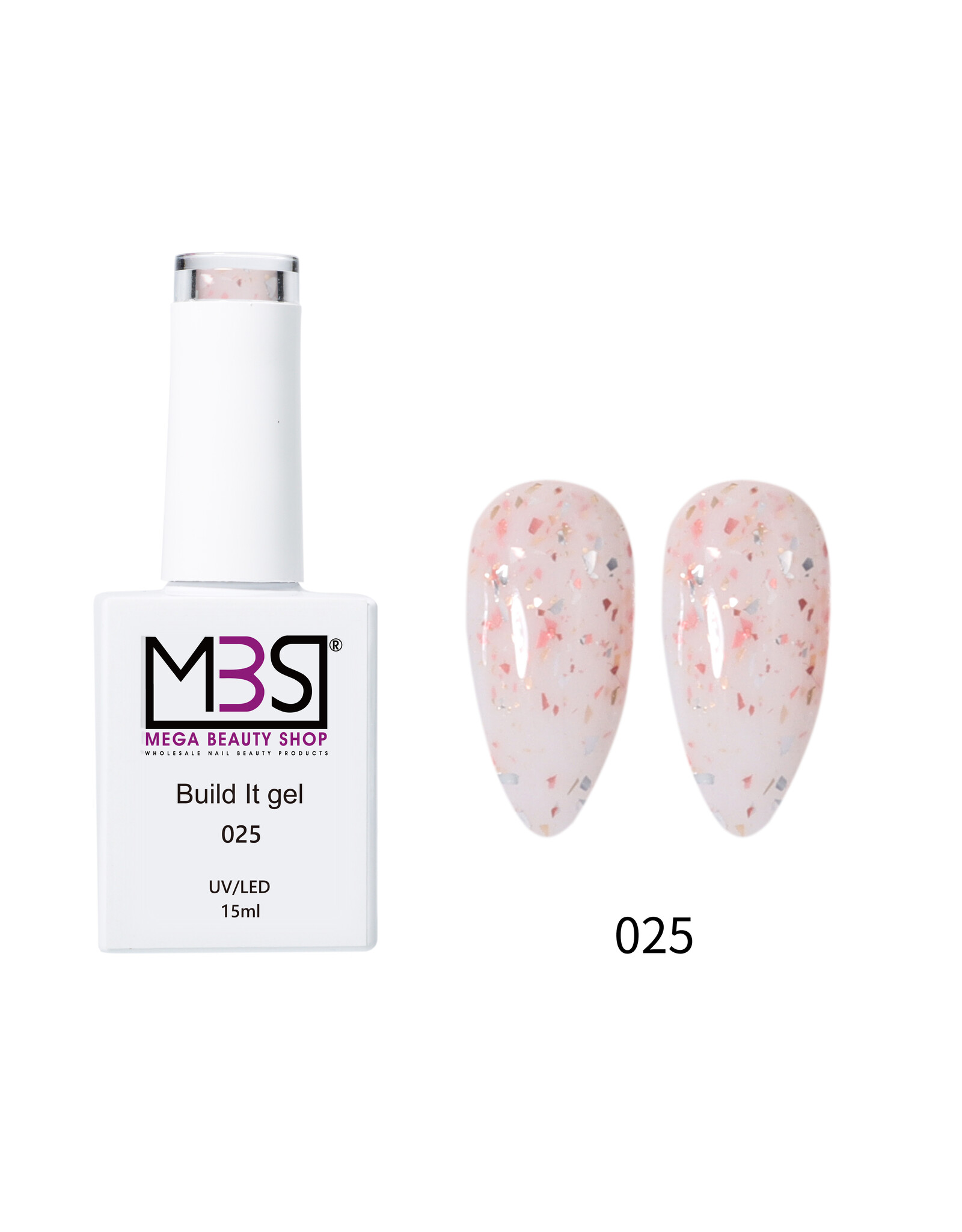 Mega Beauty Shop® Biab gel/Build It gel HEMA & TPO free (025)