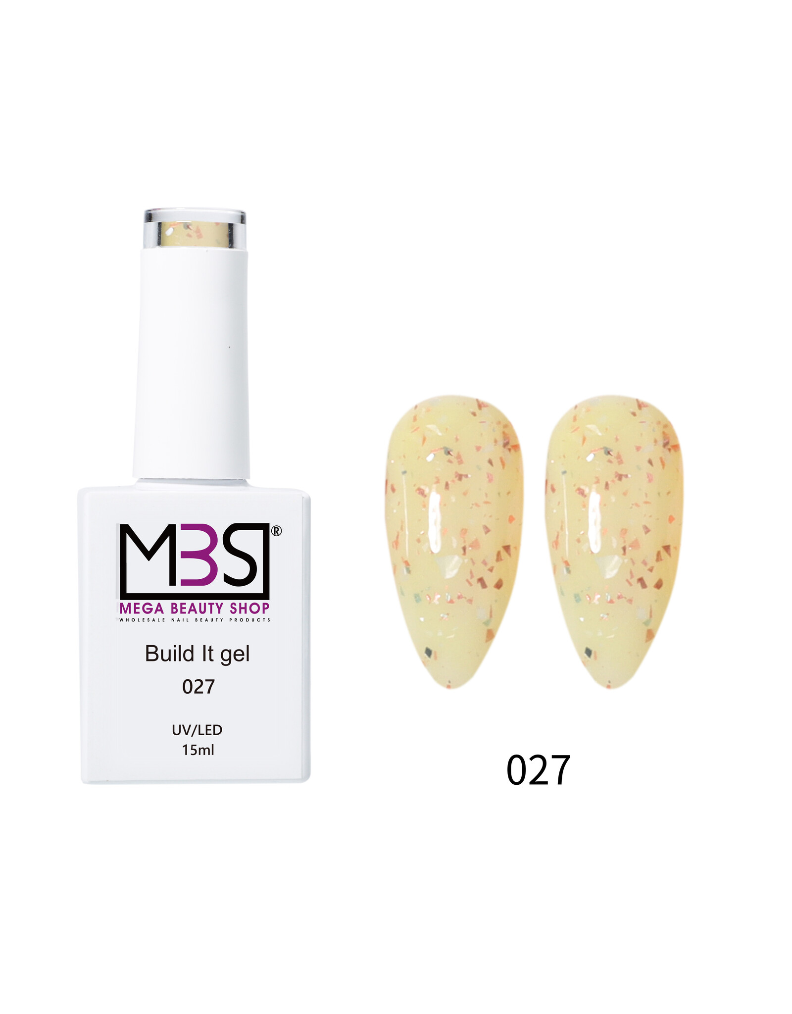 Mega Beauty Shop® Biab gel/Build It gel HEMA & TPO free (027)
