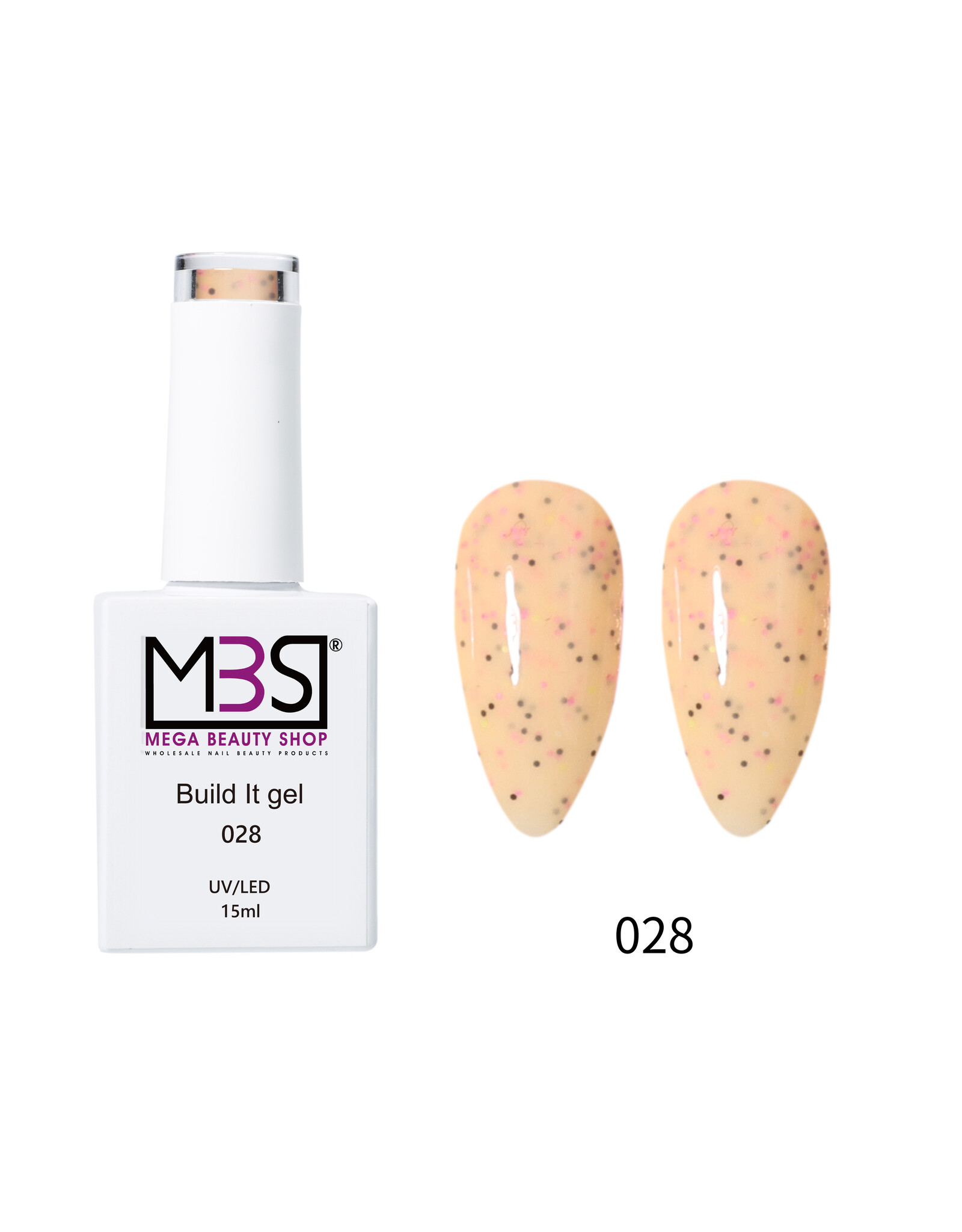 Mega Beauty Shop® Biab gel/Build It gel HEMA & TPO free (028)
