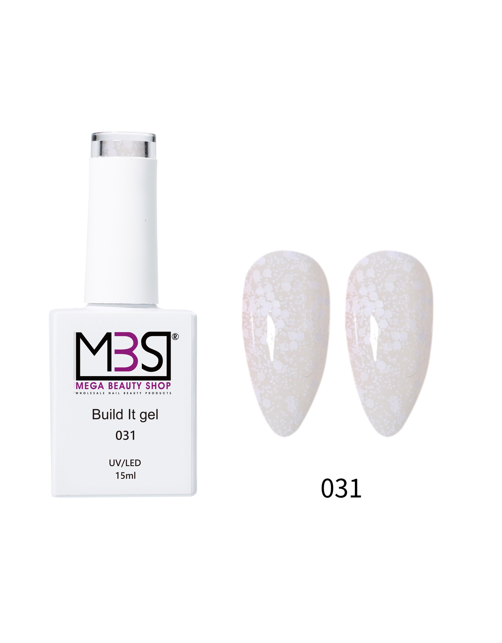 Mega Beauty Shop® Biab gel/Build It gel HEMA & TPO free (031)