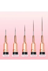 Mega Beauty Shop® Biab nailart penseel set- zwart