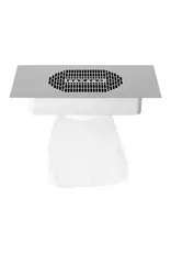 Mega Beauty Shop® Inbouw afzuiger CHROME
