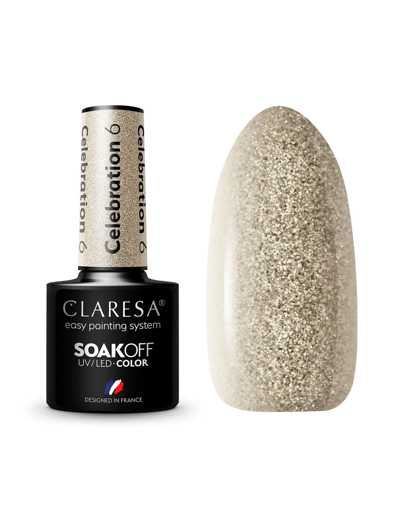 Claresa Gel polish 8ml. (nr. Celebration 6)