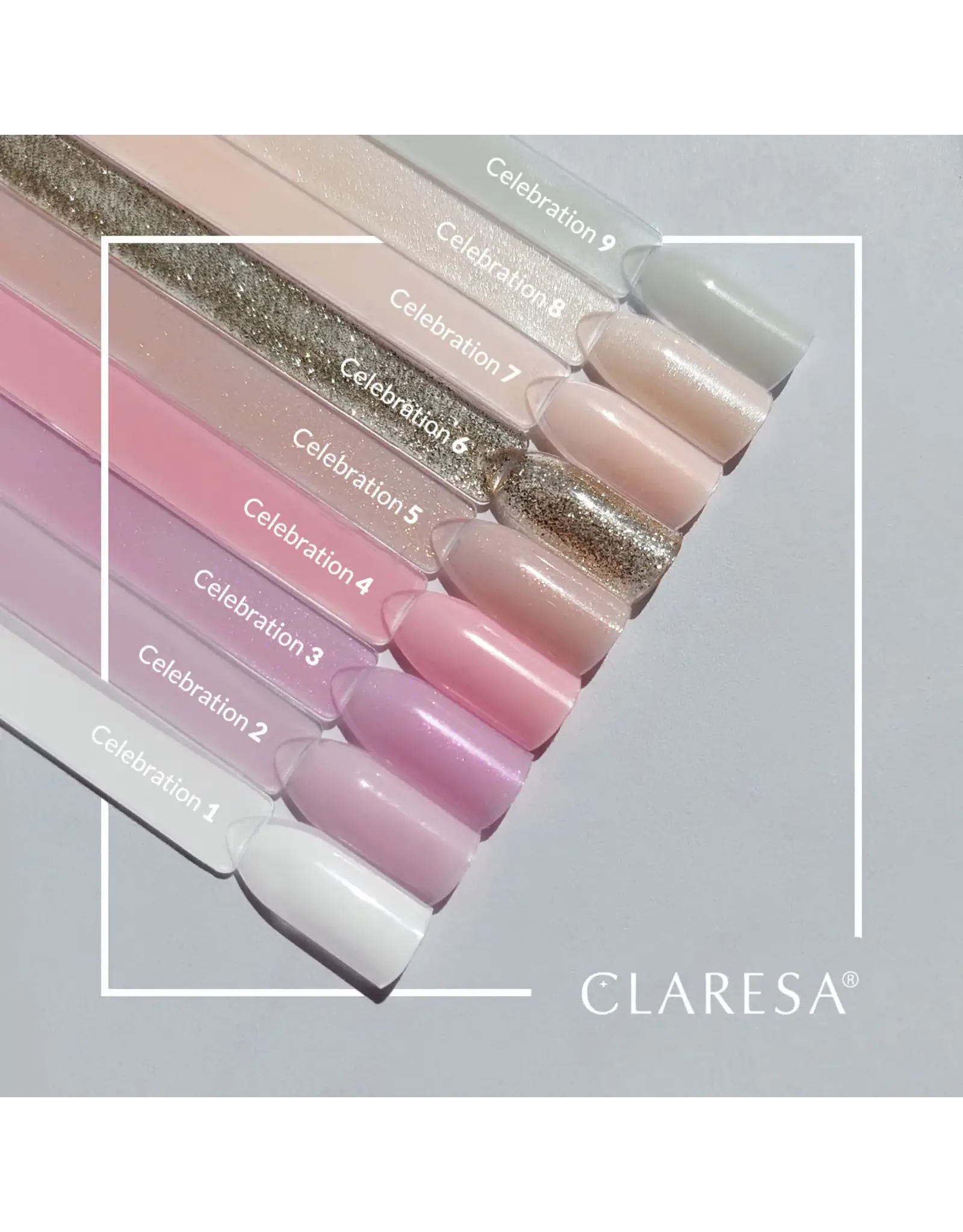 Claresa Gel polish 8ml. Fallin Love 3