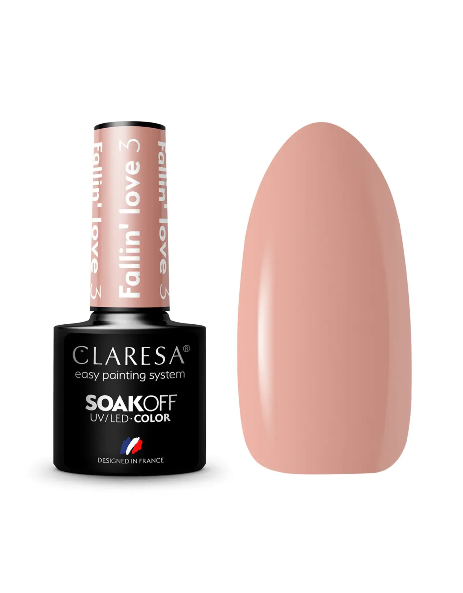 Claresa Gel polish 8ml. Fallin Love 3