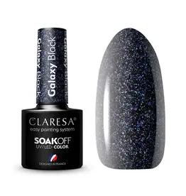 Claresa Gel polish 8ml. Galaxy Black