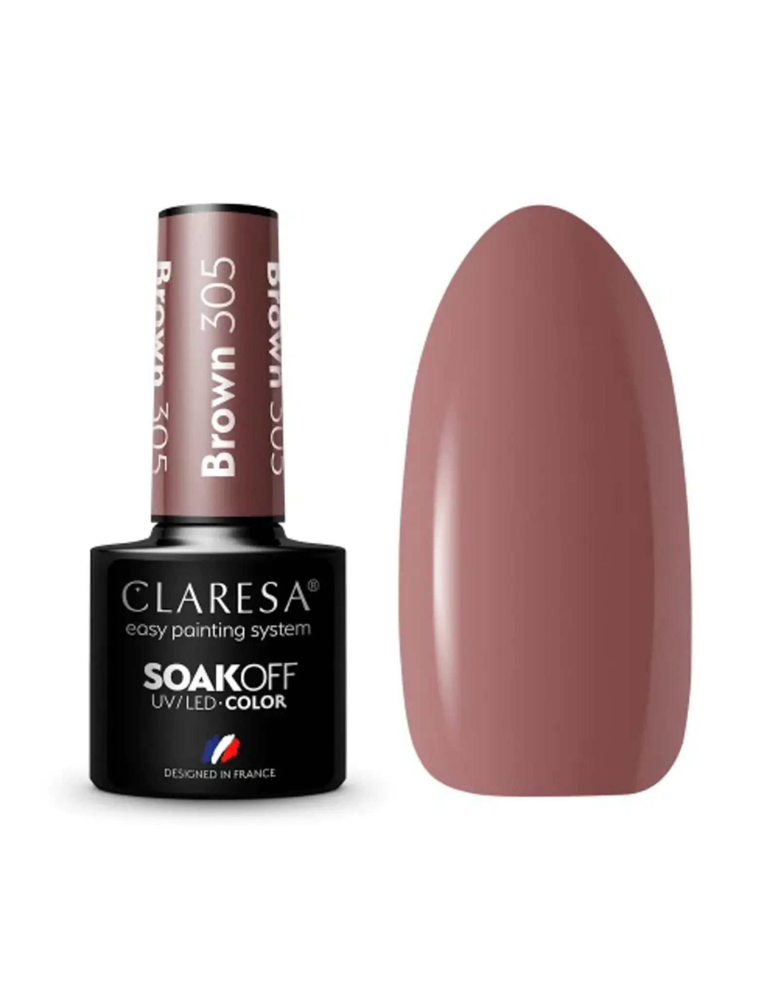 Claresa Gel polish 8ml. Brown 305