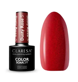 Claresa Gel polish 8ml. Dusty Rose 3