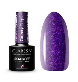 Claresa Gel polish 8ml. Galaxy Purple