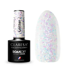 Claresa Gel polish 8ml. Glitter 2