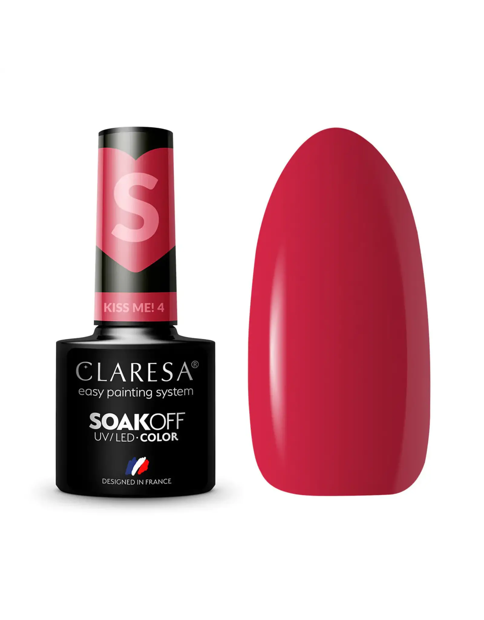 Claresa Gel polish 8ml. Kiss me! 4