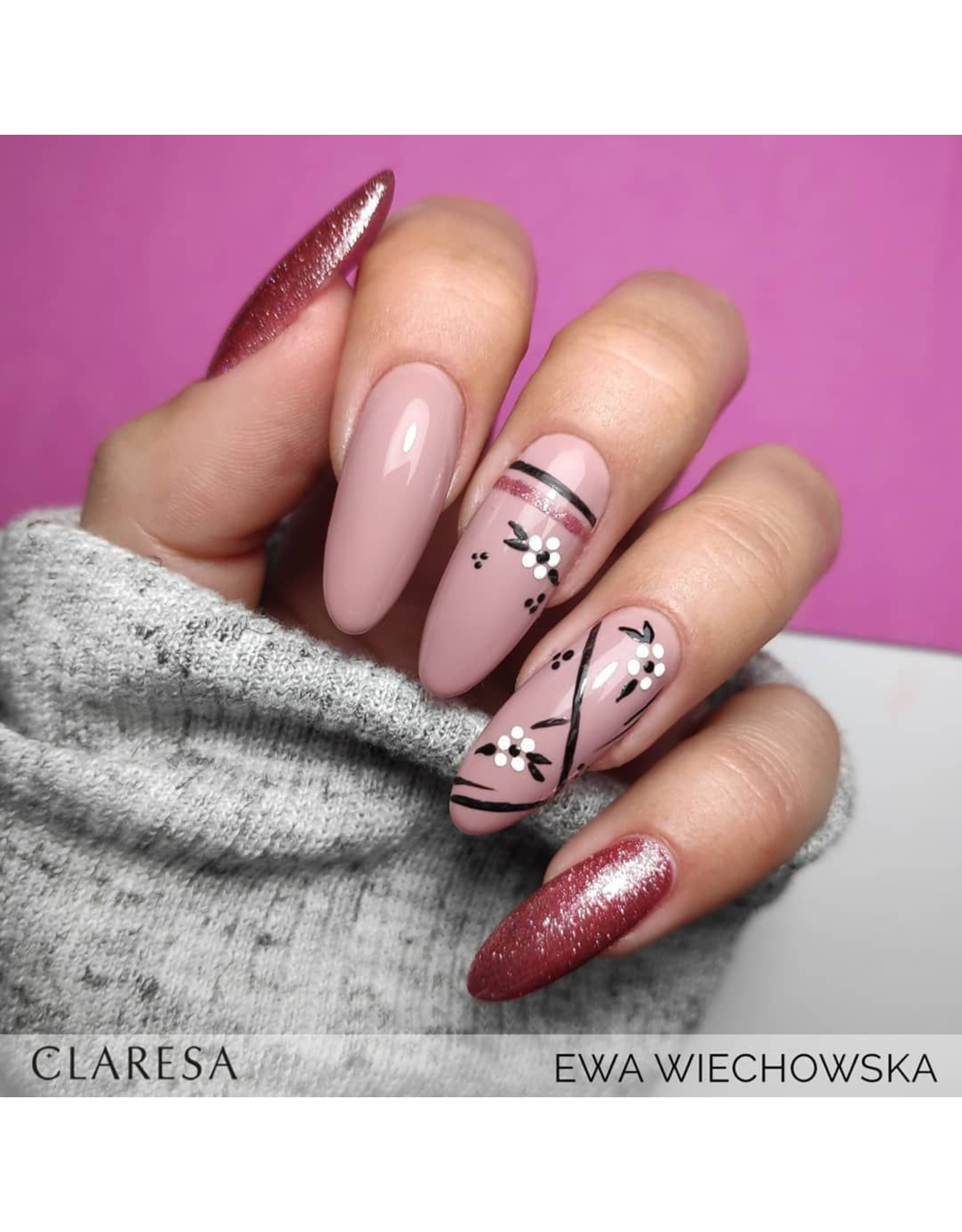 Claresa Gel polish 8ml. Red 435