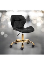 Mega Beauty Shop® Werkstoel Zwart-goud