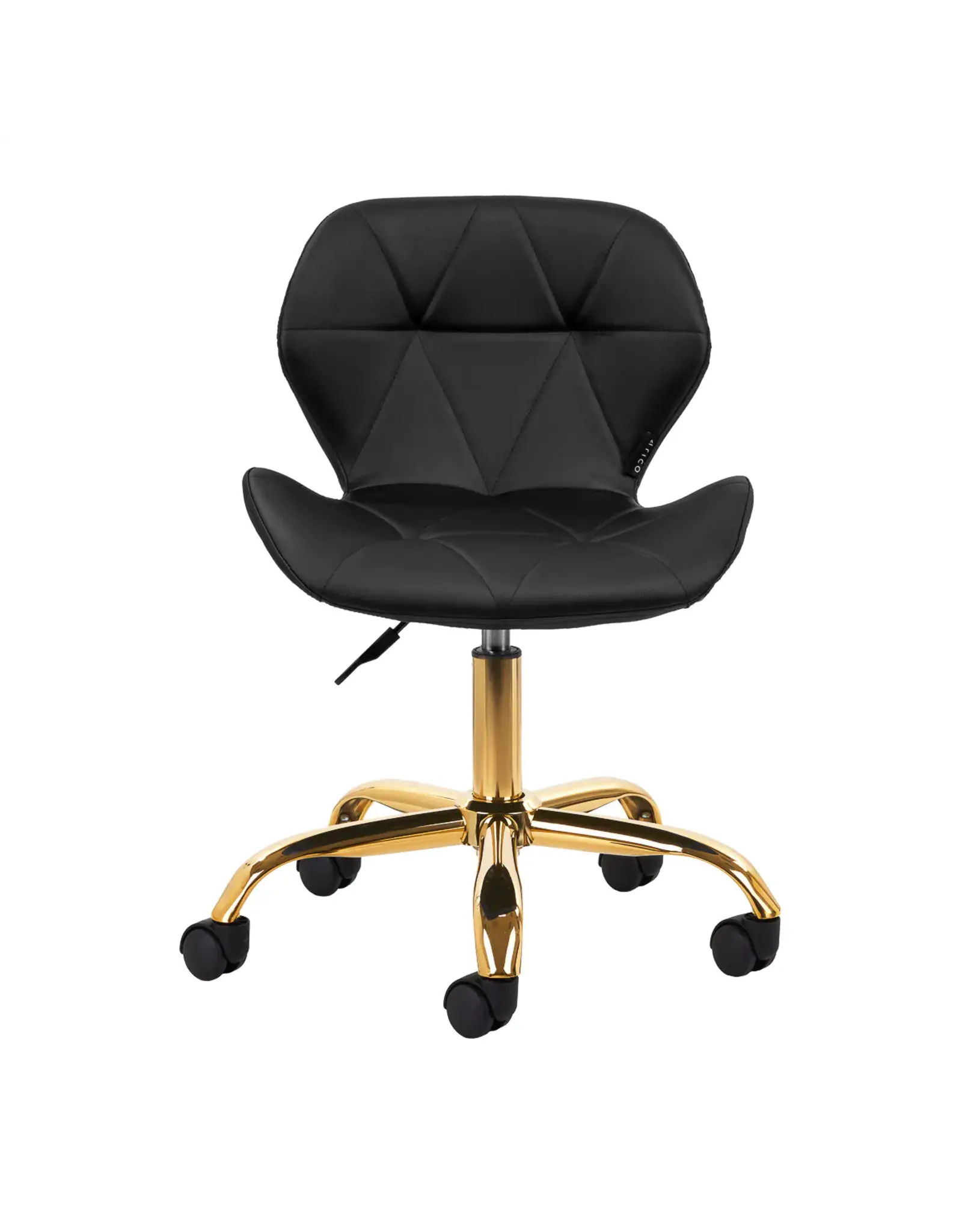 Mega Beauty Shop® Werkstoel Zwart-goud