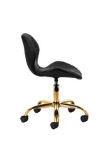 Mega Beauty Shop® Werkstoel Zwart-goud