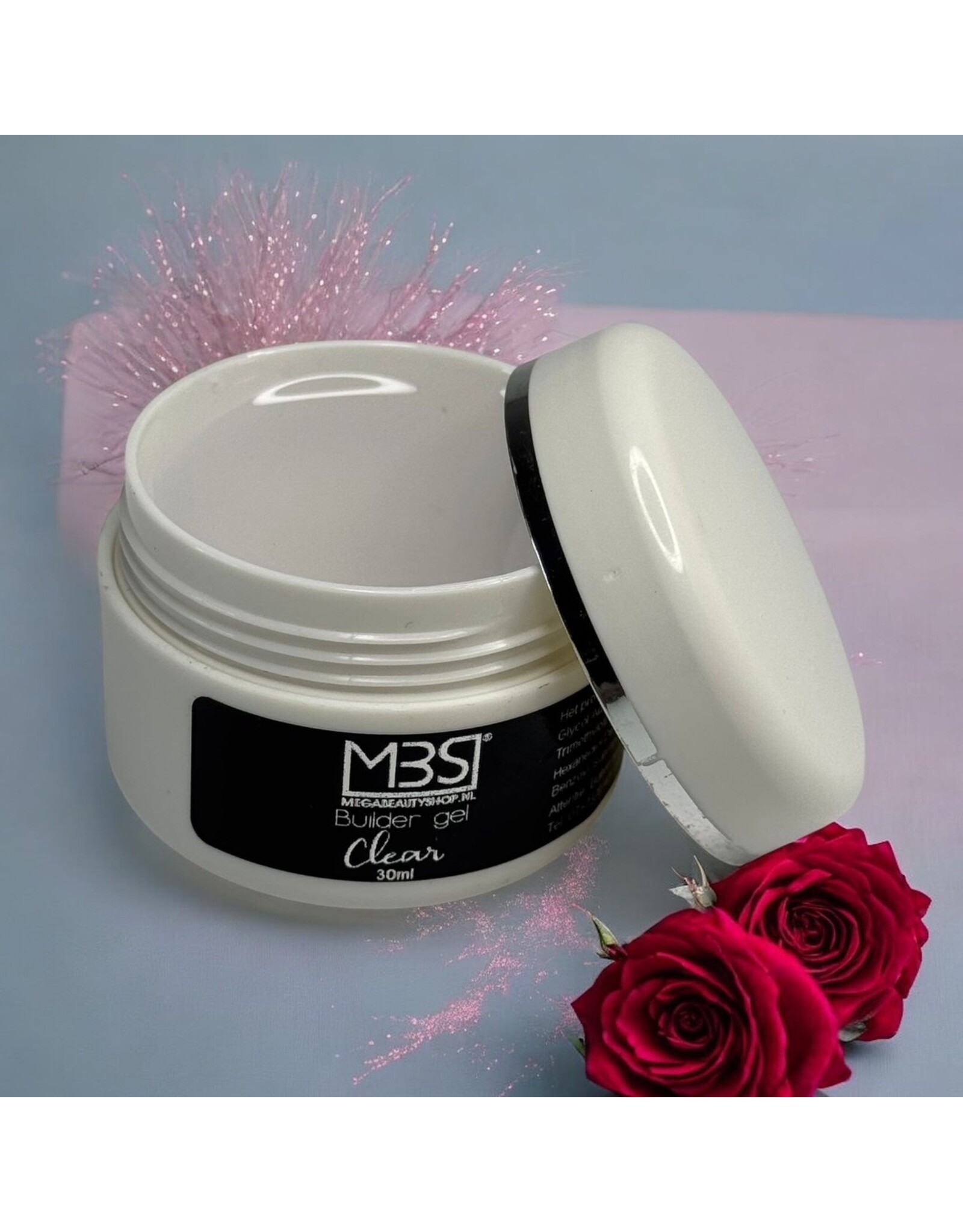 Mega Beauty Shop® Builder gel clear 15ml.  TPO free