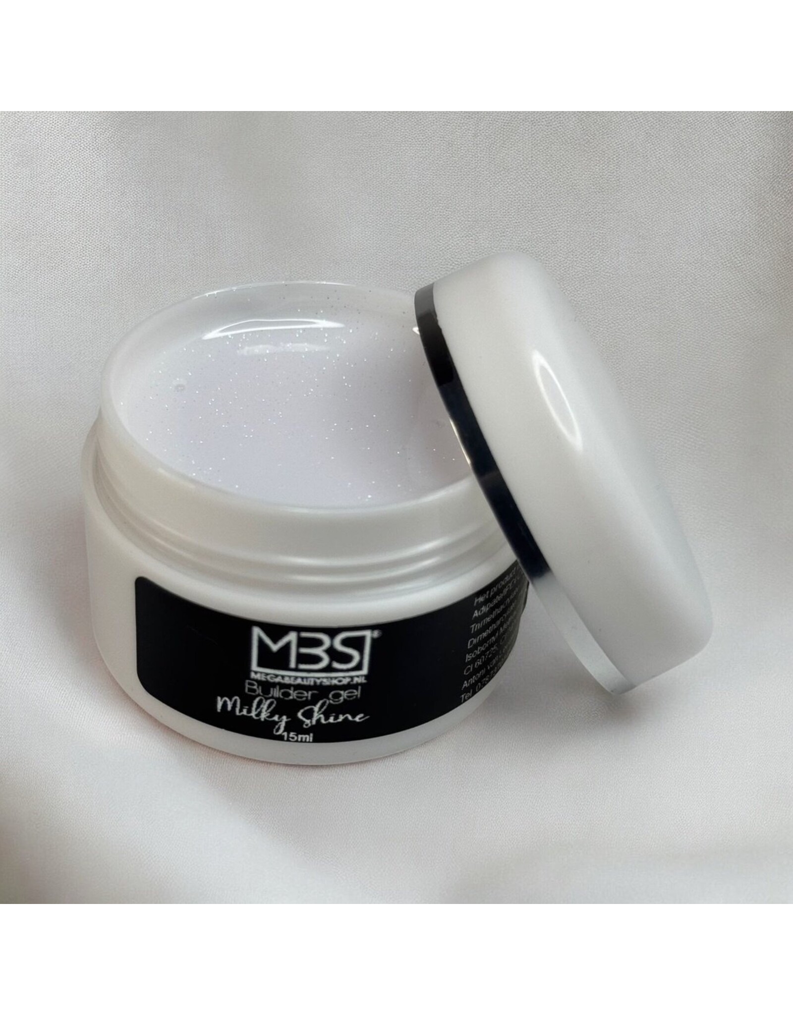 Mega Beauty Shop® Builder gel milky shine 15ml. TPO free